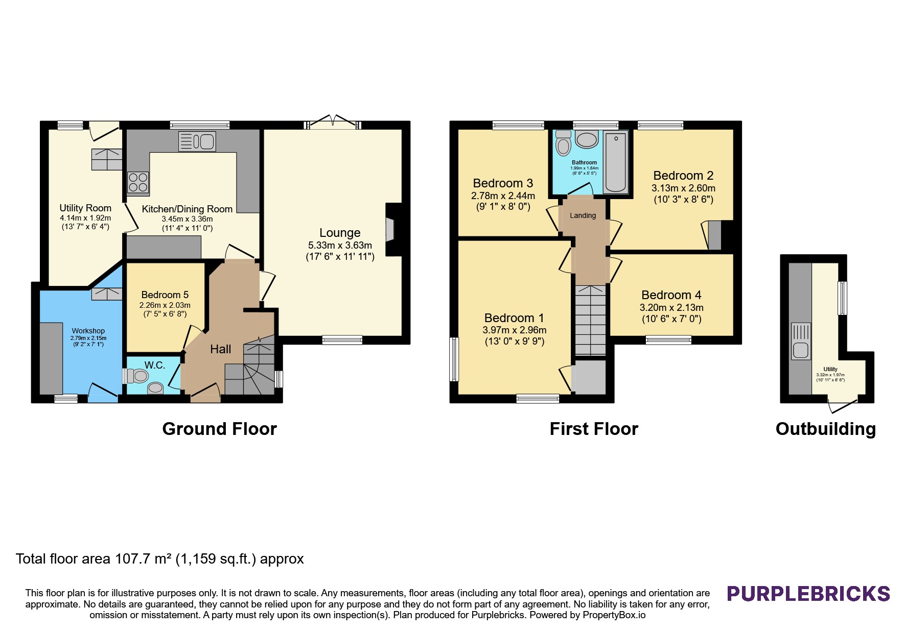 34, Starpitten Grove, Torquay floorplan