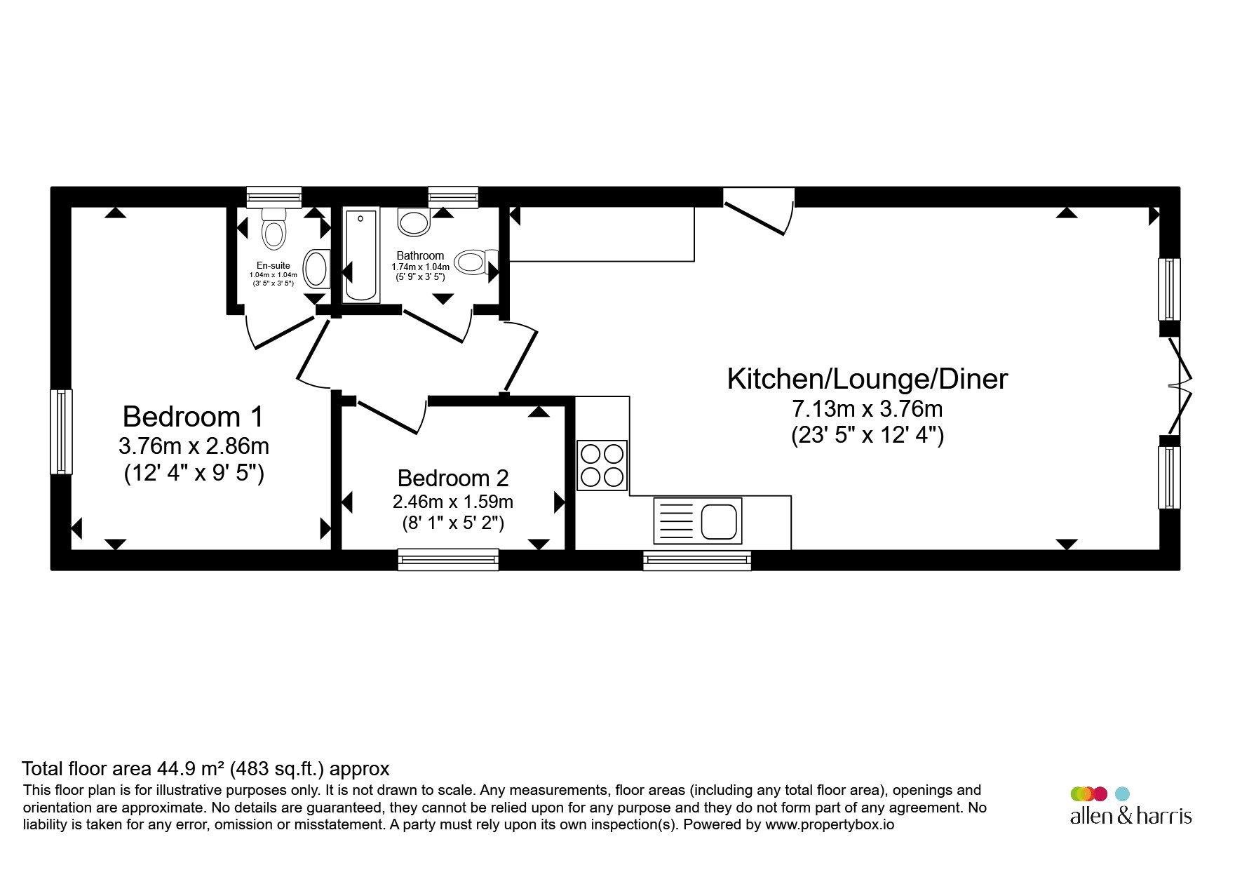 Plot 2, Bath & West Lodge Park, Shepton Mallet floorplan
