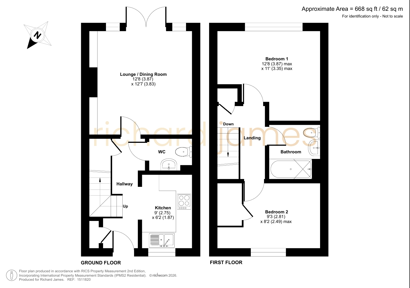 39, Berryfield, Swindon floorplan