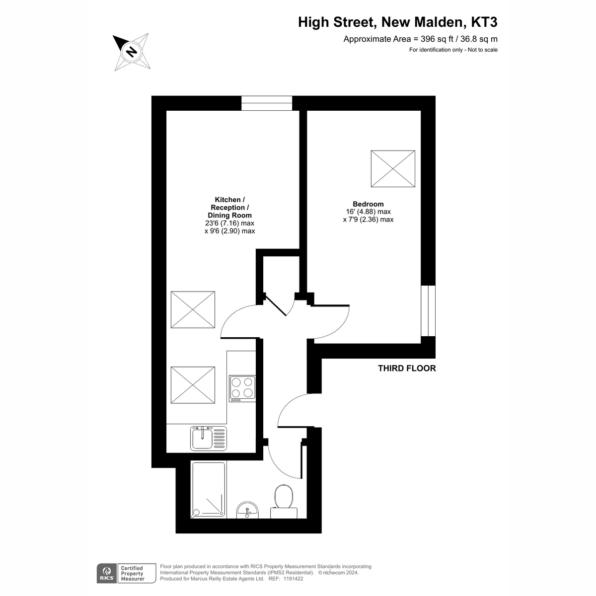 High Street, New Malden, KT3 4 floorplan