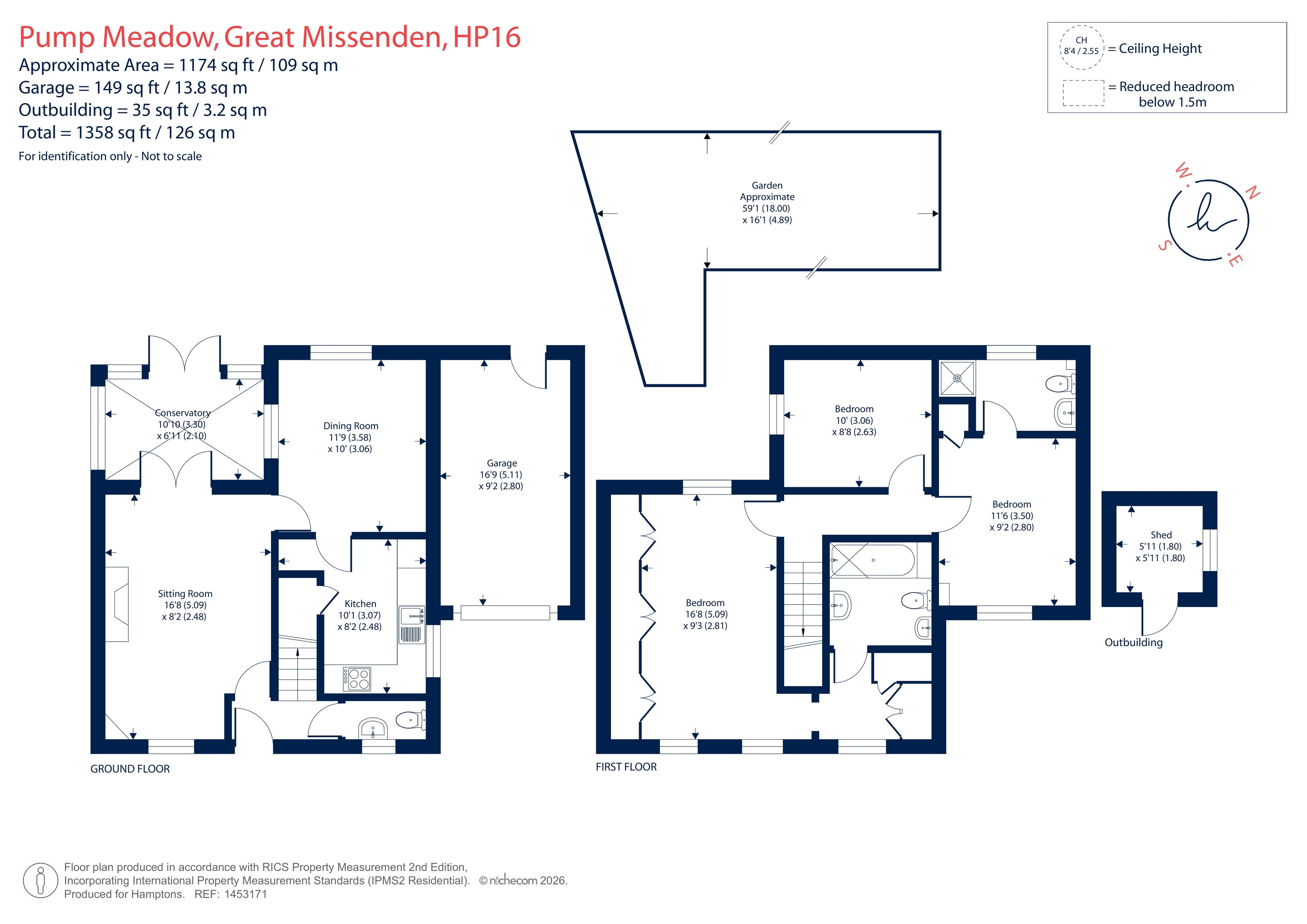 Hedgerow Cottage, 1, Pump Meadow, Great Missenden floorplan