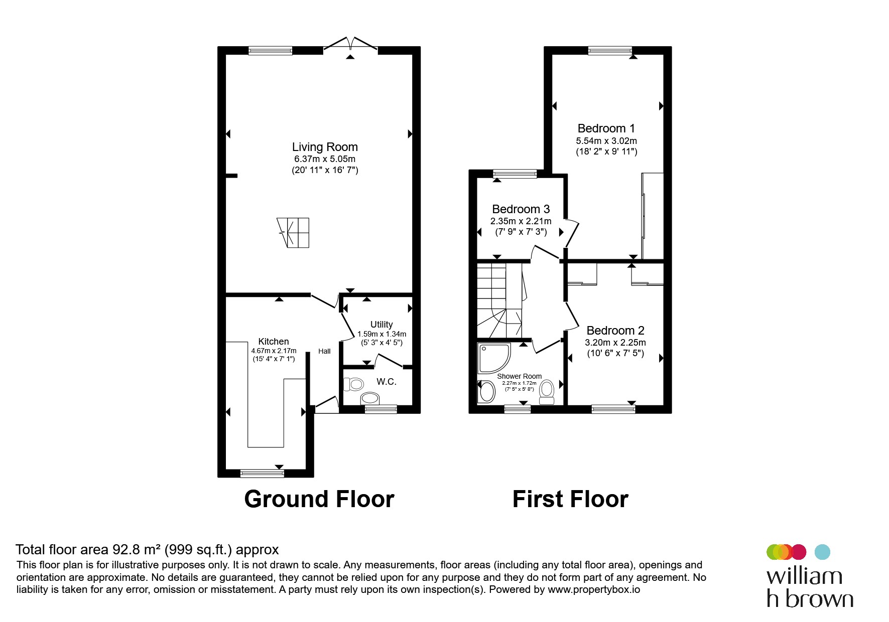 74, Colsterdale, Worksop floorplan