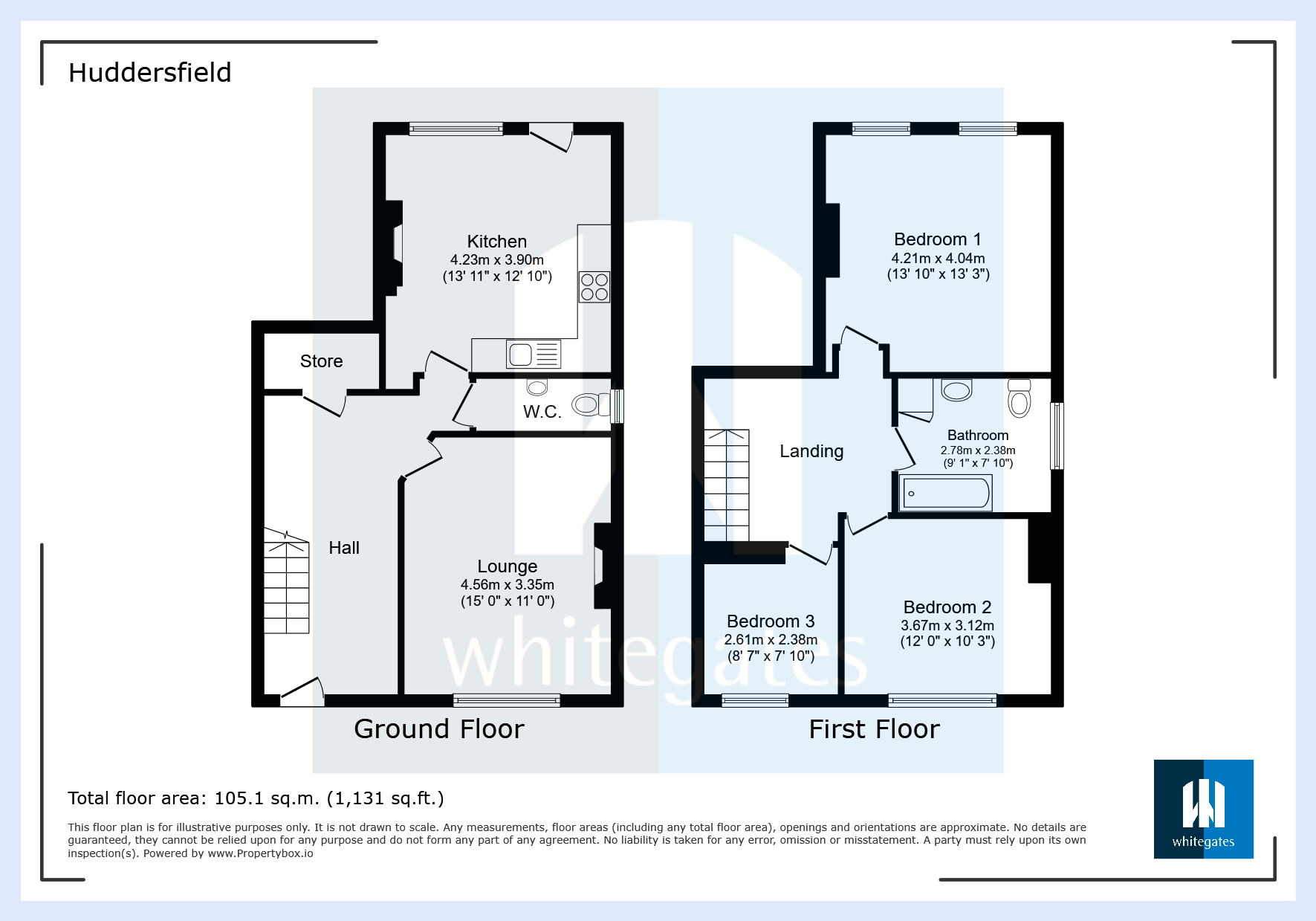 Deighton Road, Huddersfield floorplan