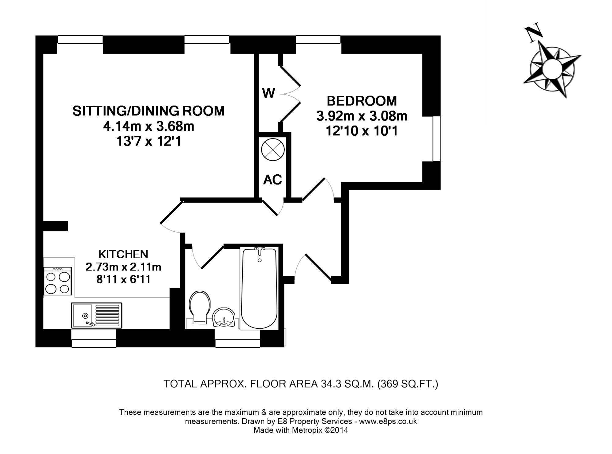 Mandelbrote Drive, Littlemore, Oxford OX4, 1 bedroom flat to rent