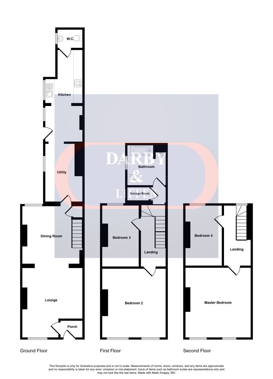 60 Nottingham Way, Great Yarmouth floorplan