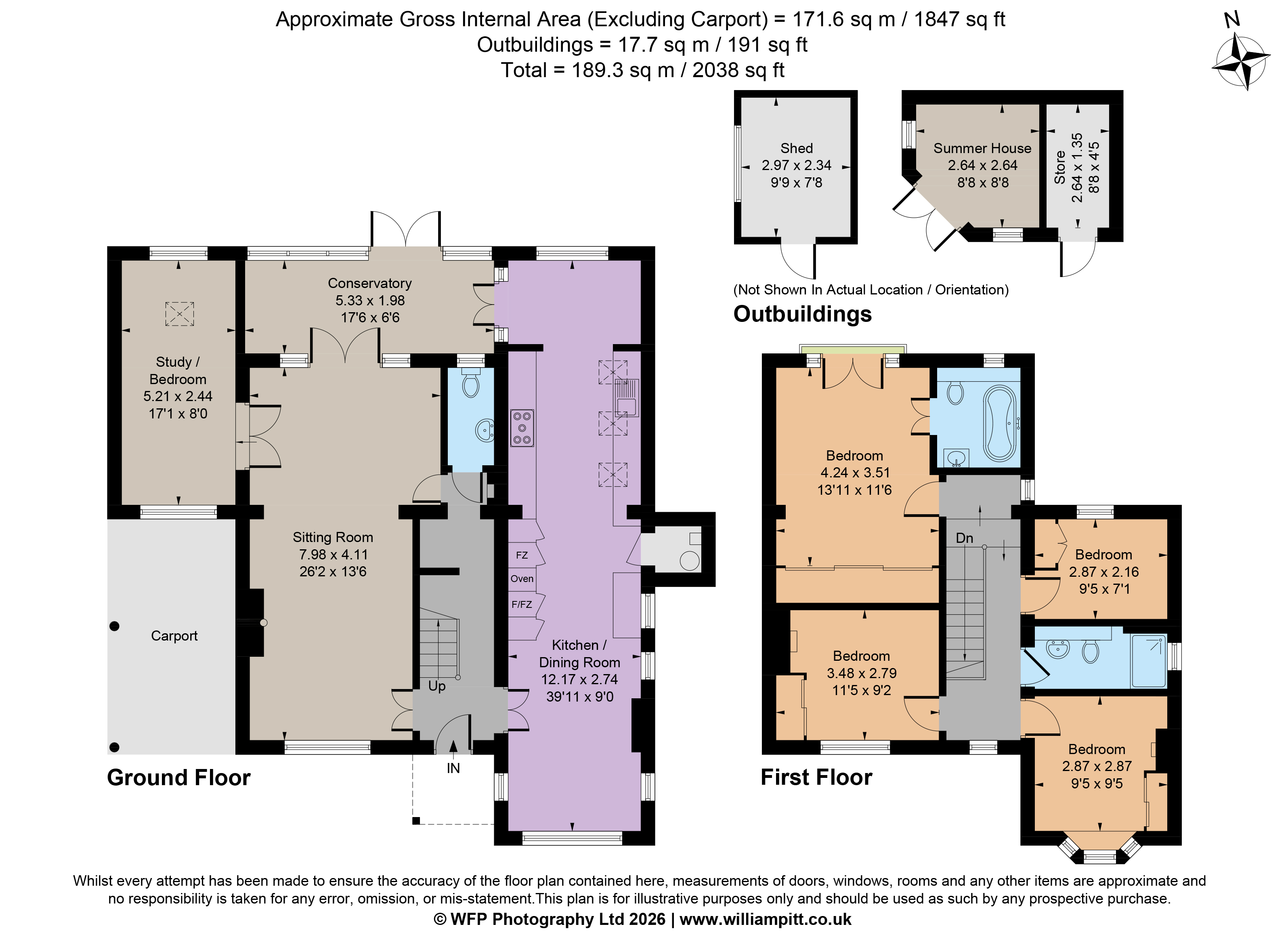 The Woodlands, 44, Telegraph Lane East, Norfolk floorplan