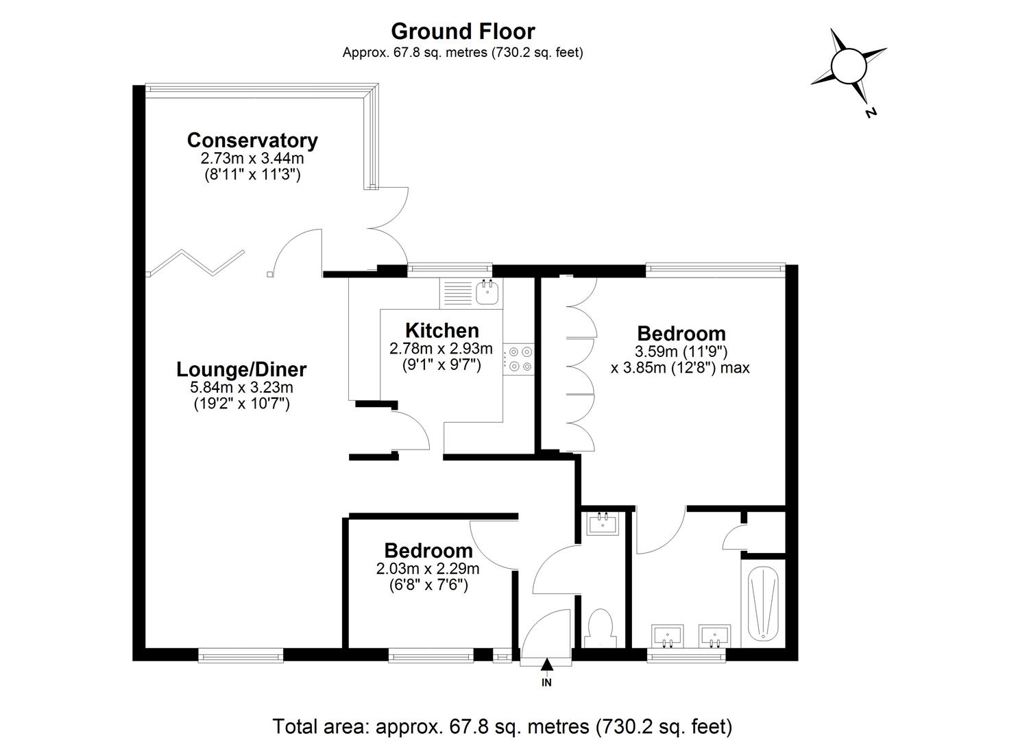 51, Knights Croft, New Ash Green floorplan