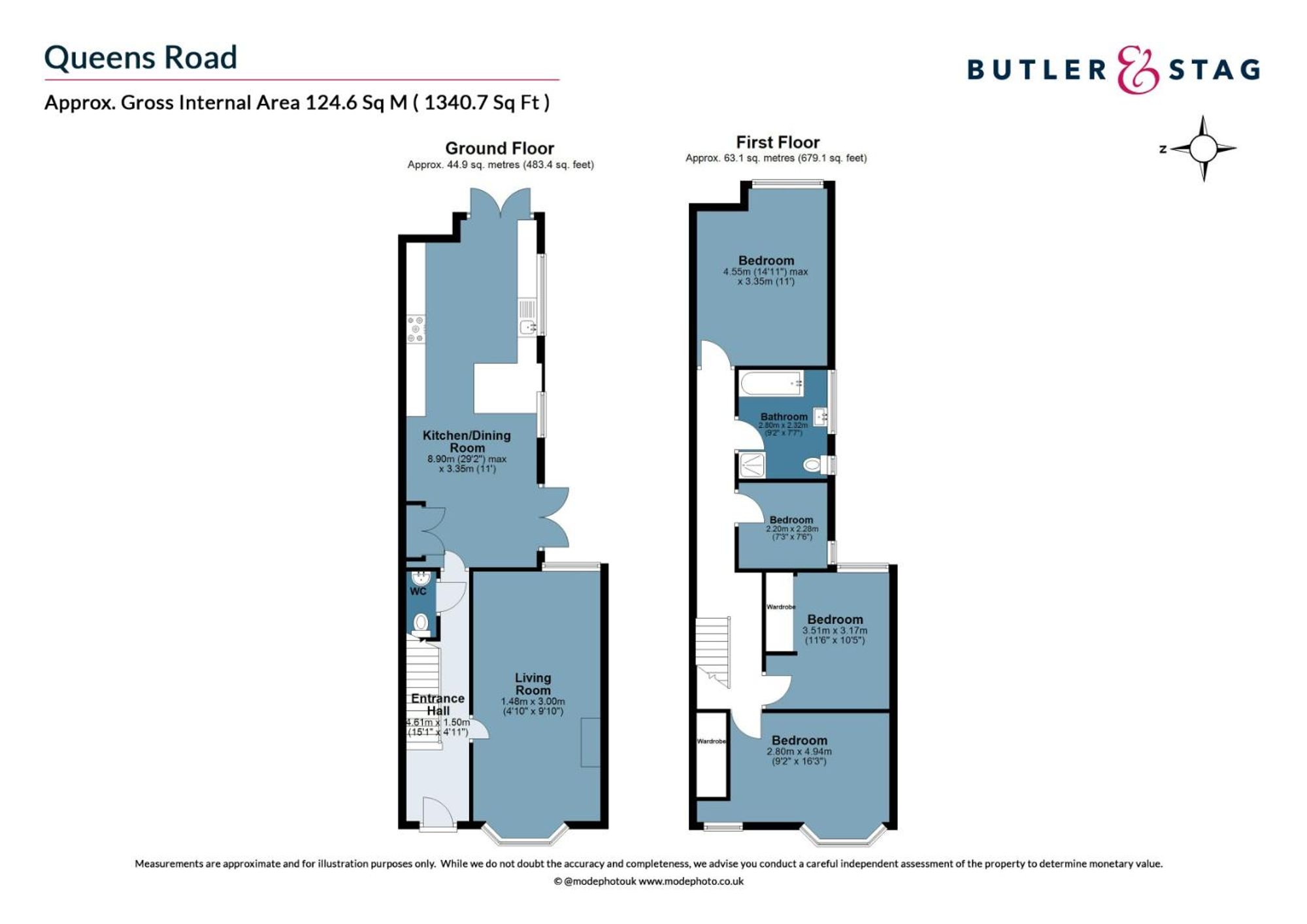 7 Queens Road, Loughton floorplan
