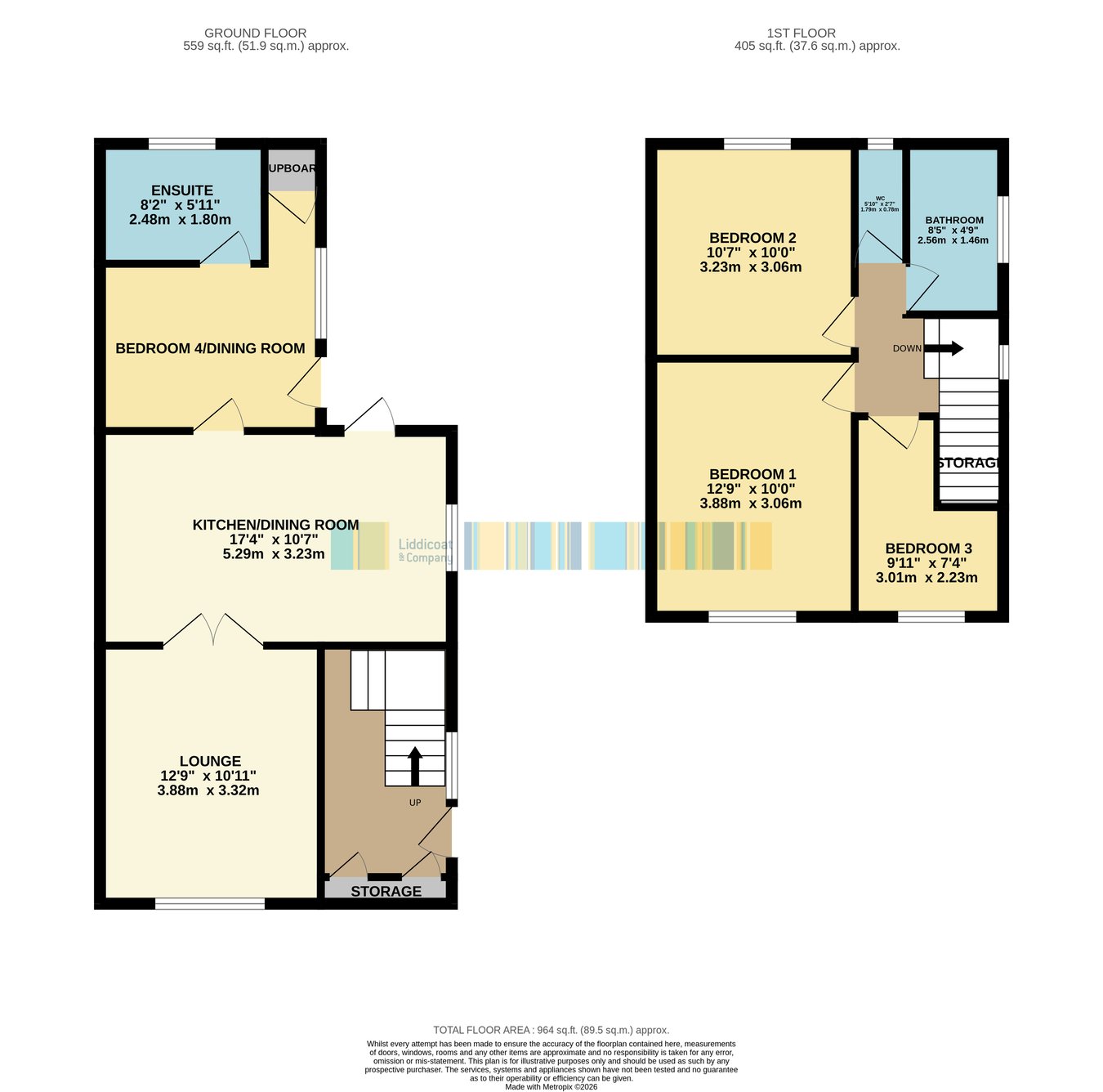 188, St Marys Road, Par floorplan