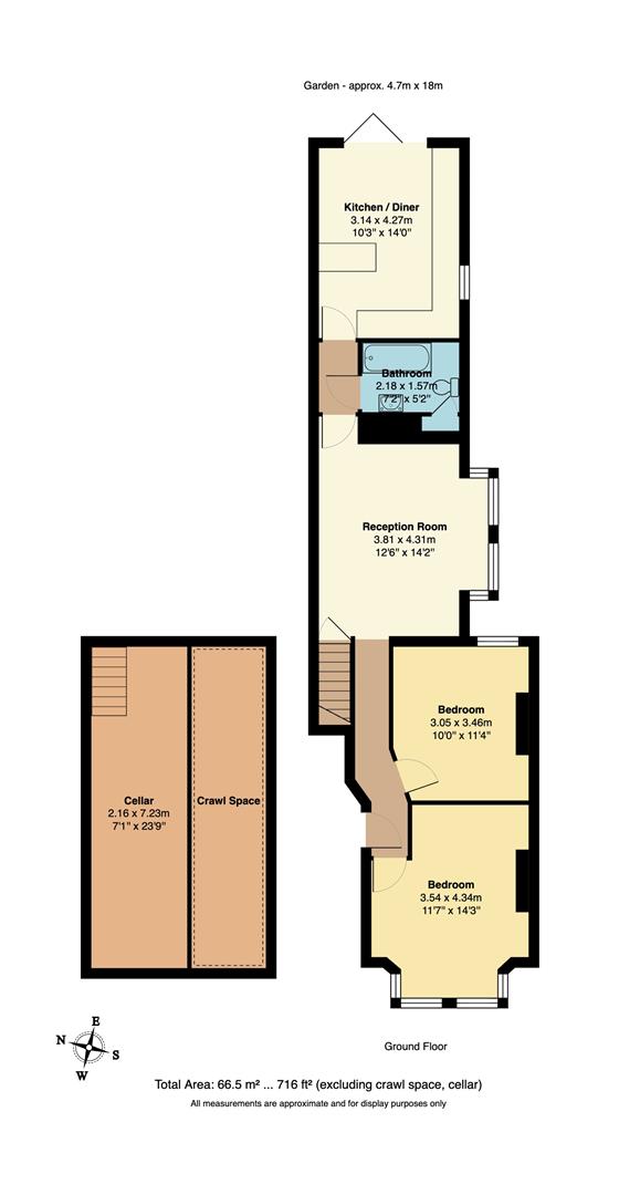 47b, Cleveland Park Avenue, Walthamstow floorplan
