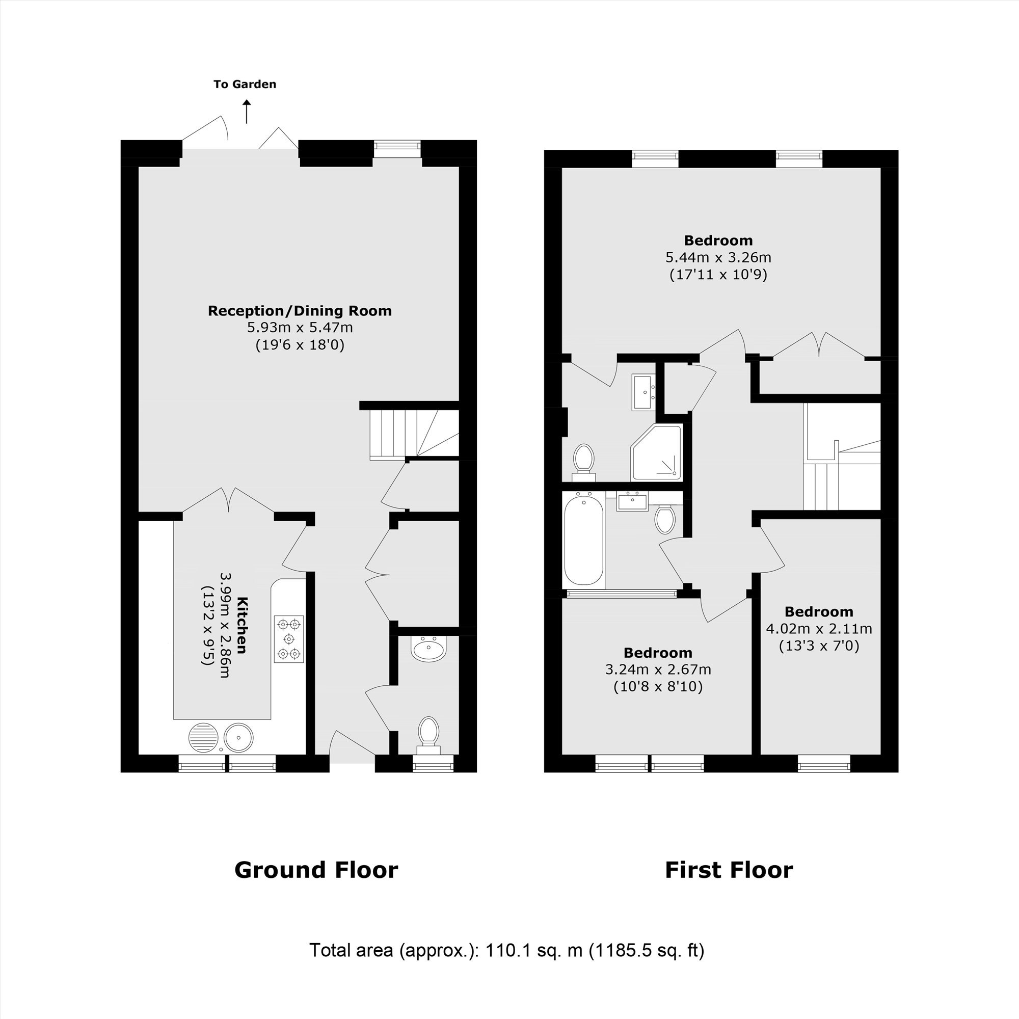 3, Shears Lane, London floorplan