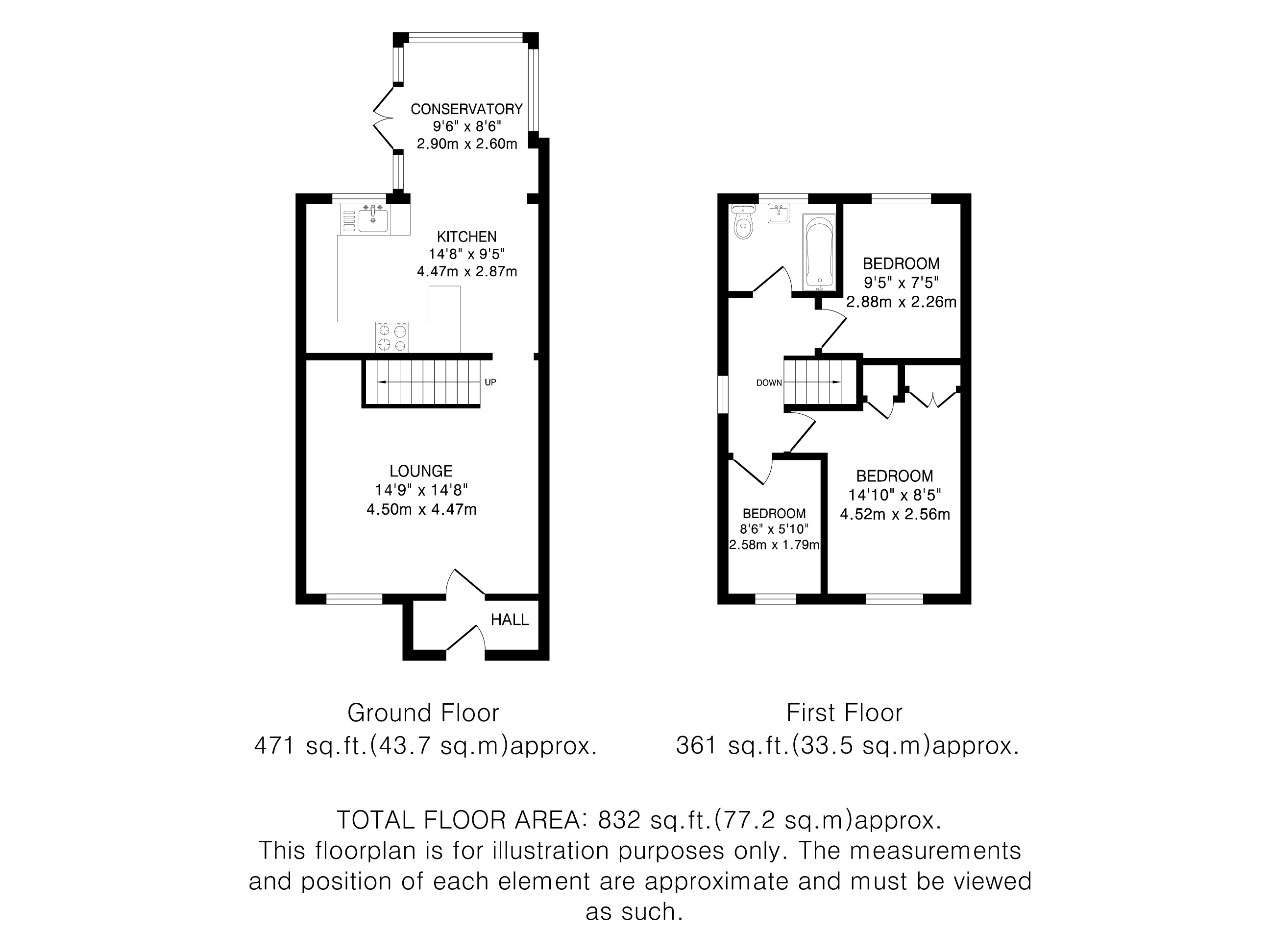 11, Poppyfields, Hertfordshire floorplan