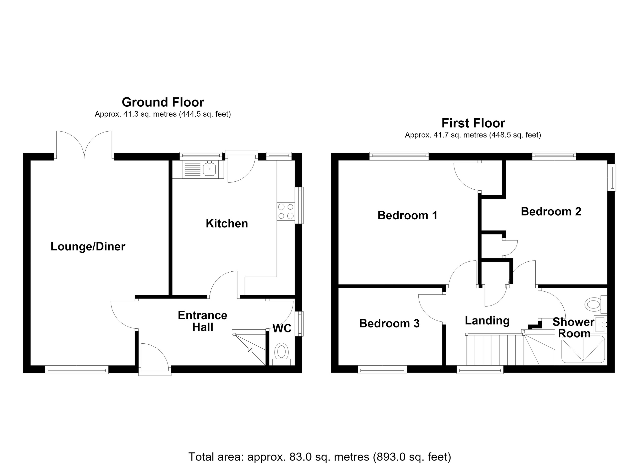 36 Maple Crescent, Merthyr Tydfil floorplan