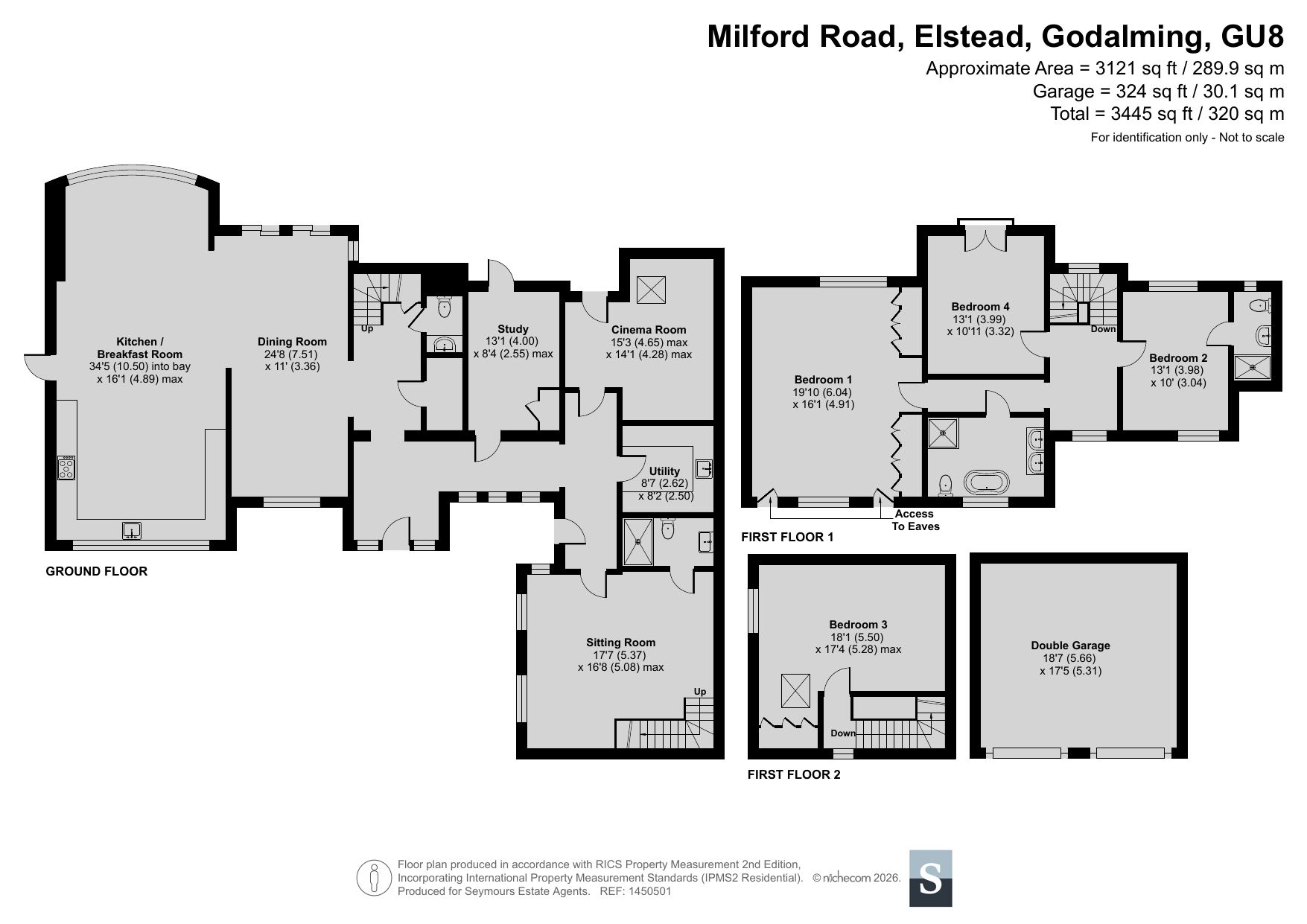 Lamorak,, Milford Road, Godalming floorplan