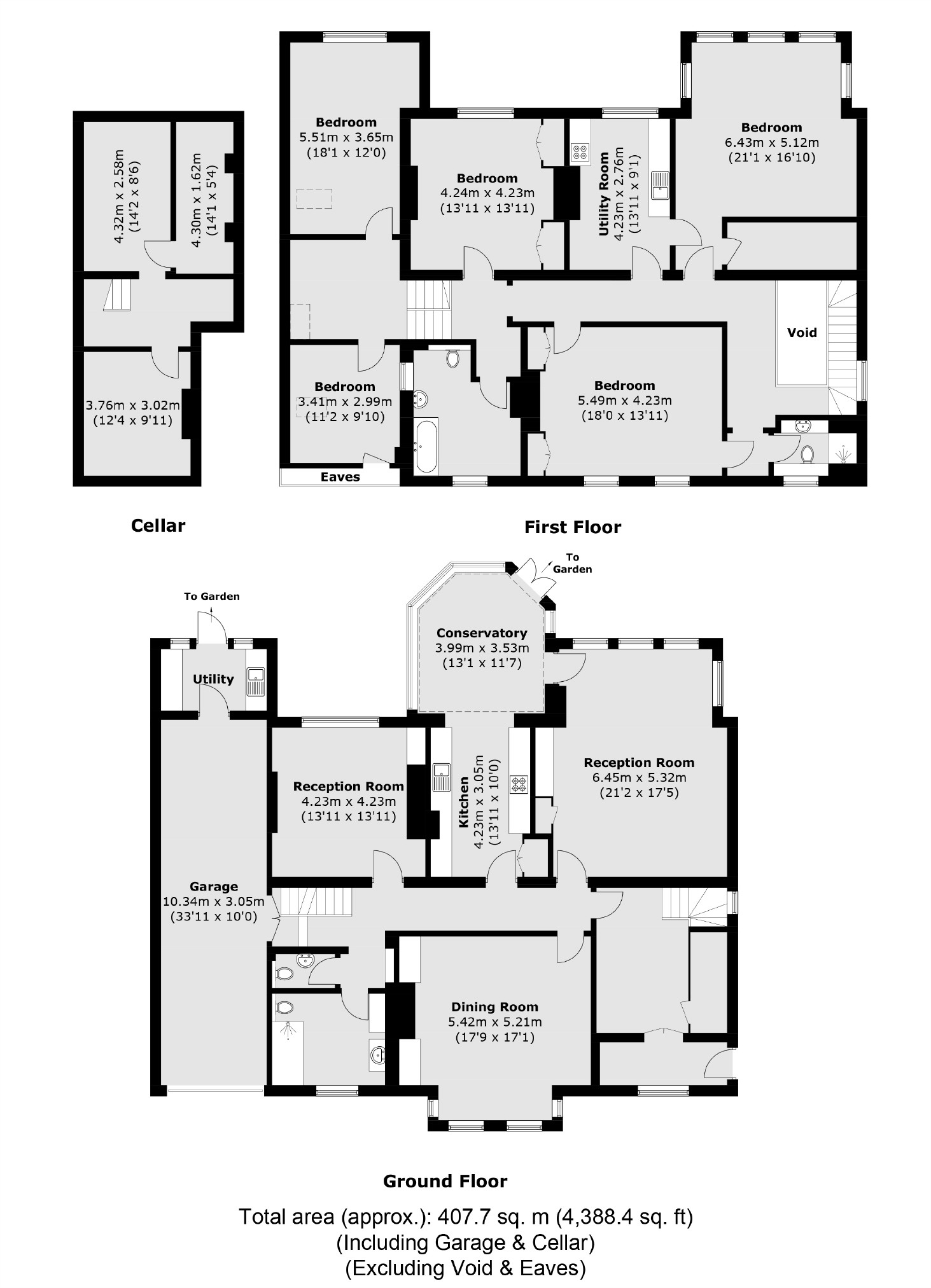 325, Leigham Court Road, London floorplan