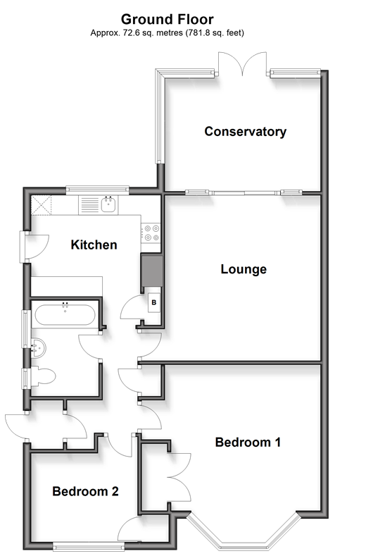 Neal Road West Kingsdown, Sevenoaks floorplan