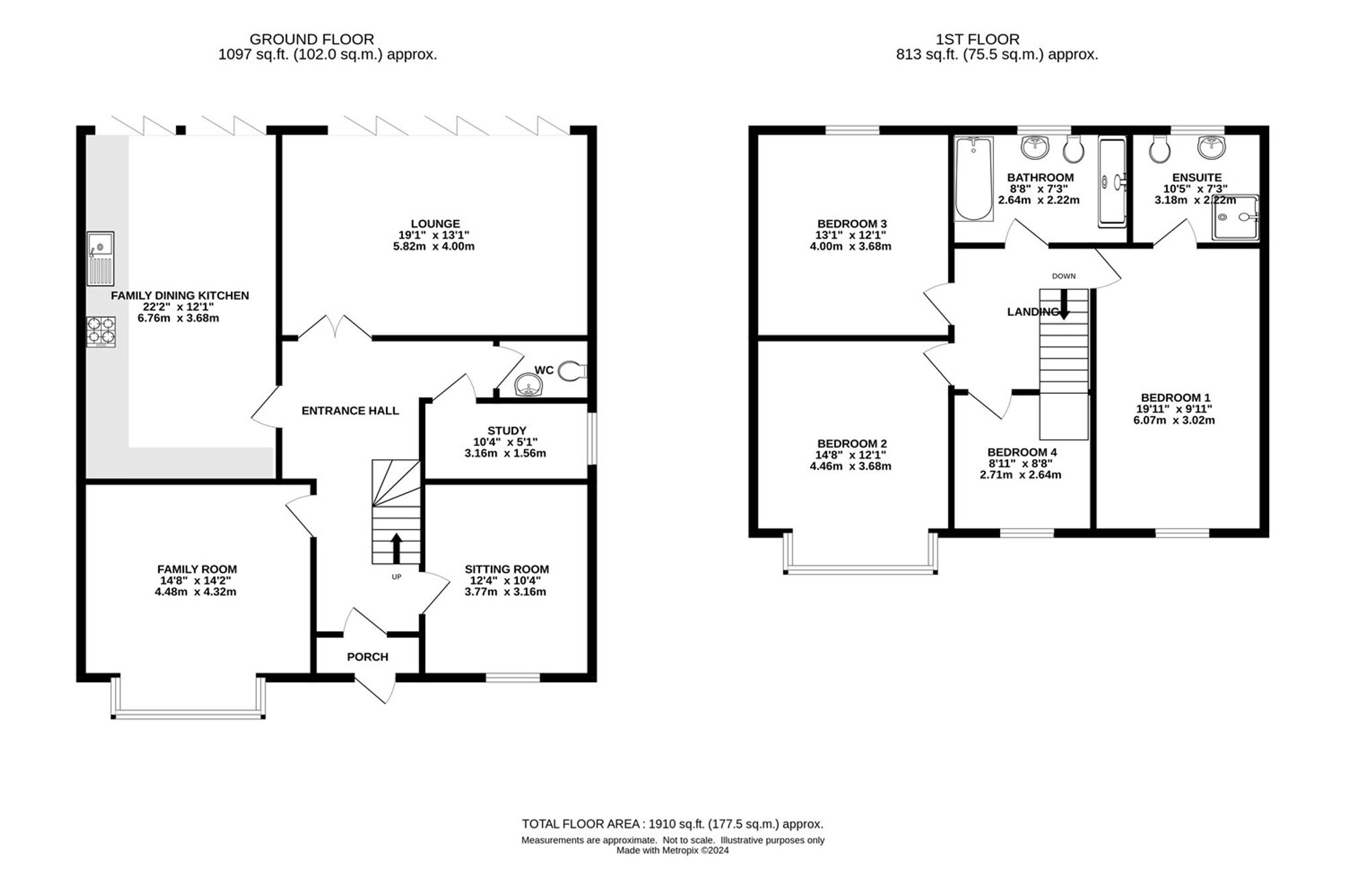300 Longhurst Lane, Stockport floorplan