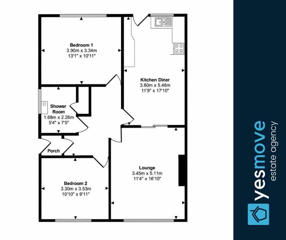 4 Stakepool Drive, Preston floorplan