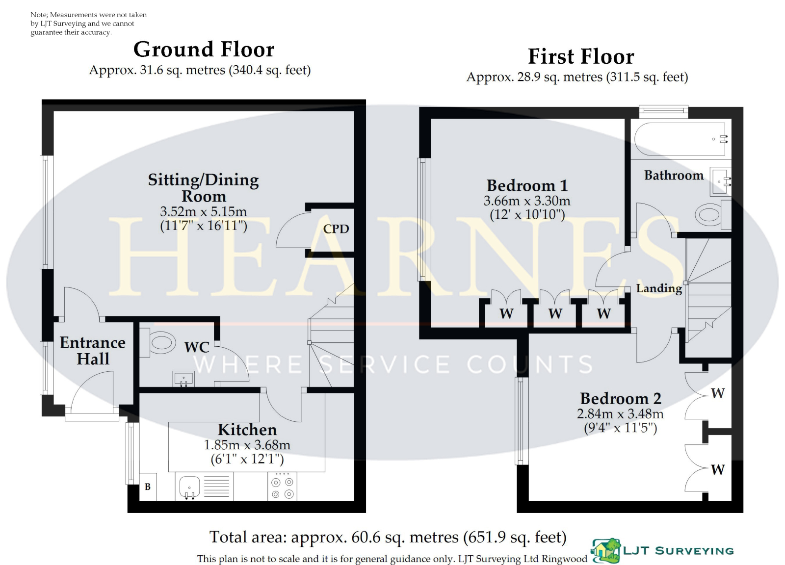 11 The George Mews, Ringwood floorplan