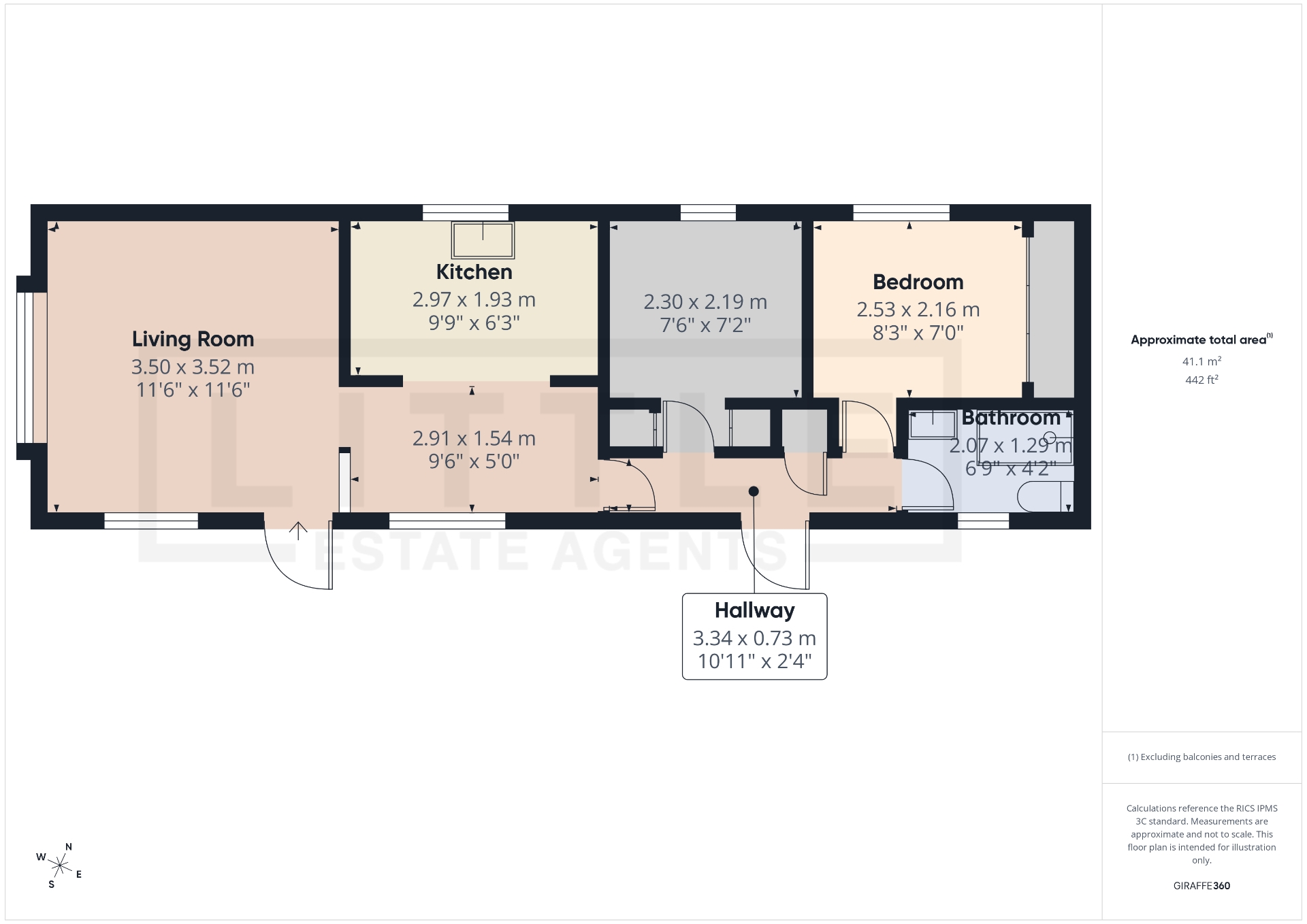 8, Old Hall, Prescot floorplan