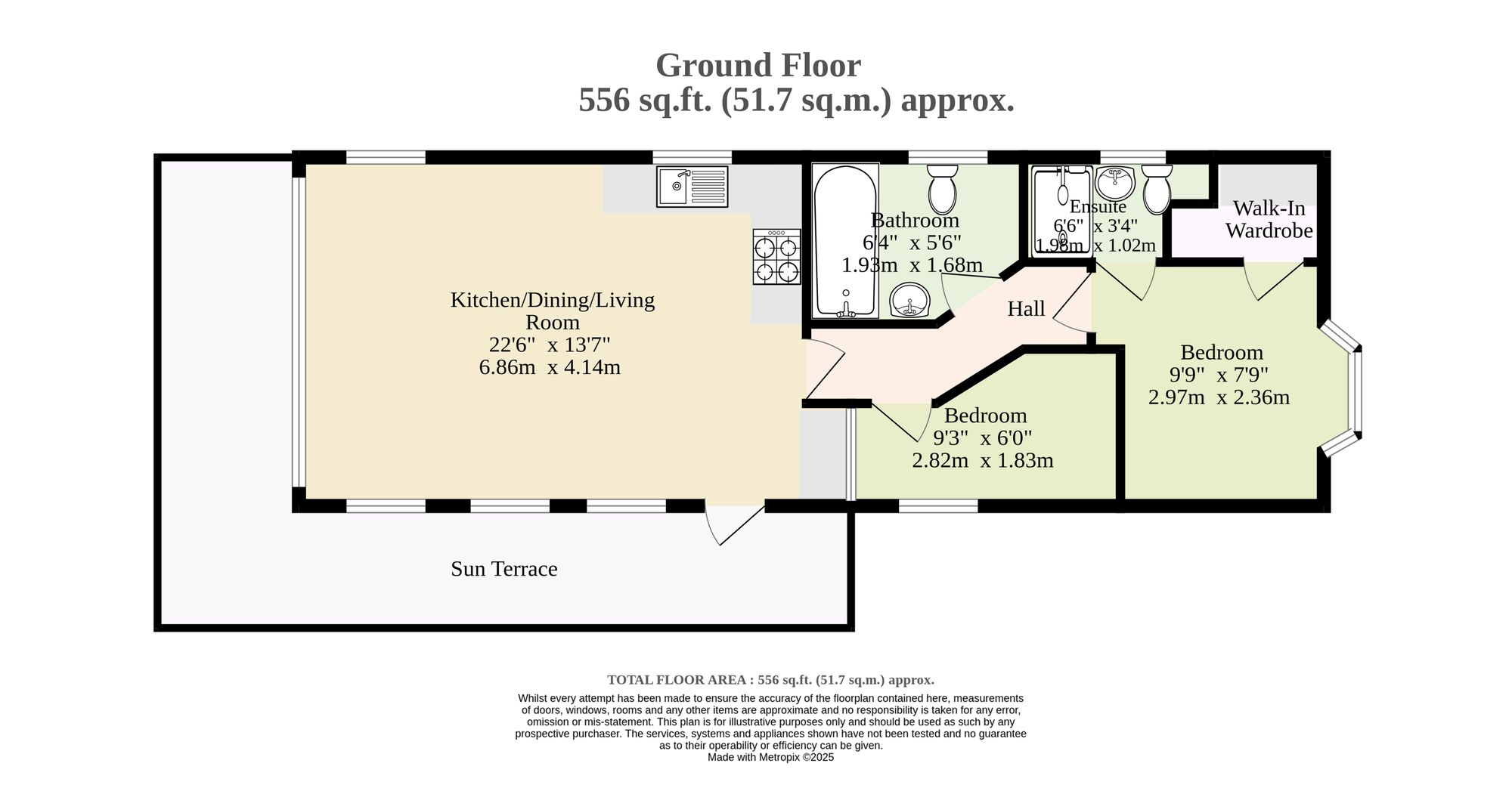 89 Broadland Sands, Coast road, Corton floorplan