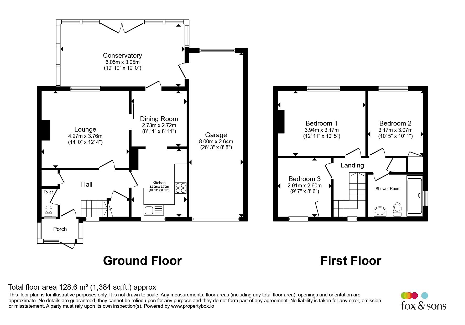 21, Thorni Avenue, Fareham floorplan