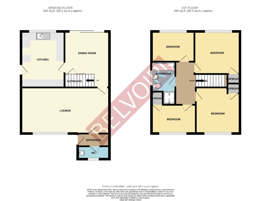 16, Meadowbank, Hitchin floorplan