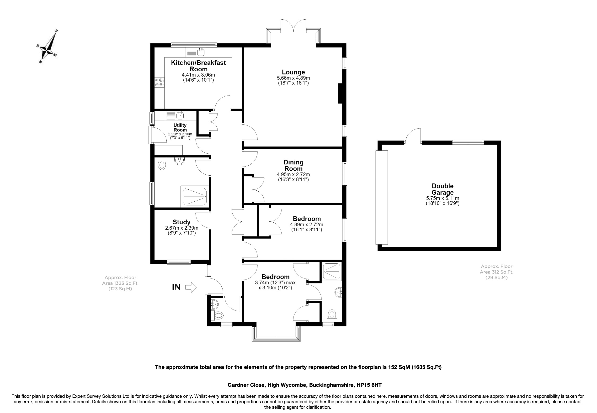 5, Gardner Close, High Wycombe floorplan