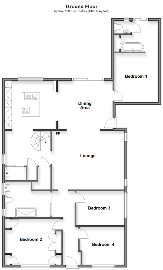 Botsom Lane, Sevenoaks floorplan