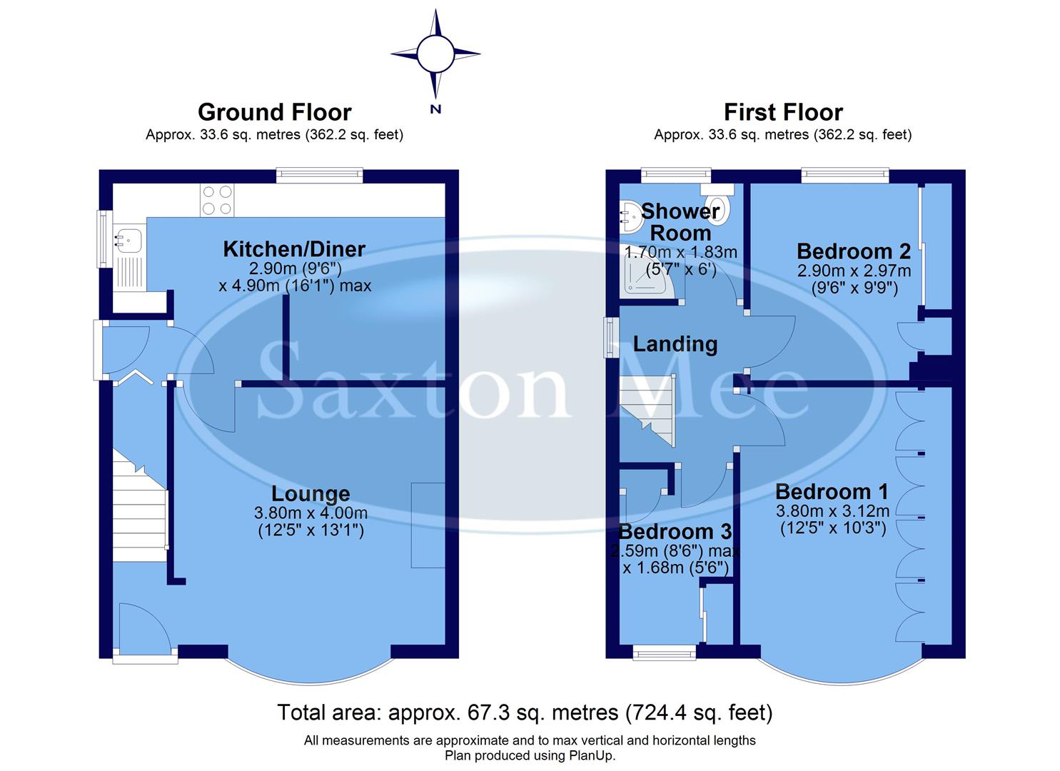 109, Duncan Road, Sheffield floorplan