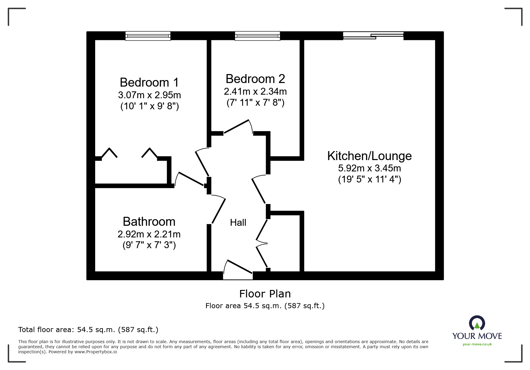 Apartment 27, Lancashire Court,, Federation Road, Staffordshire floorplan