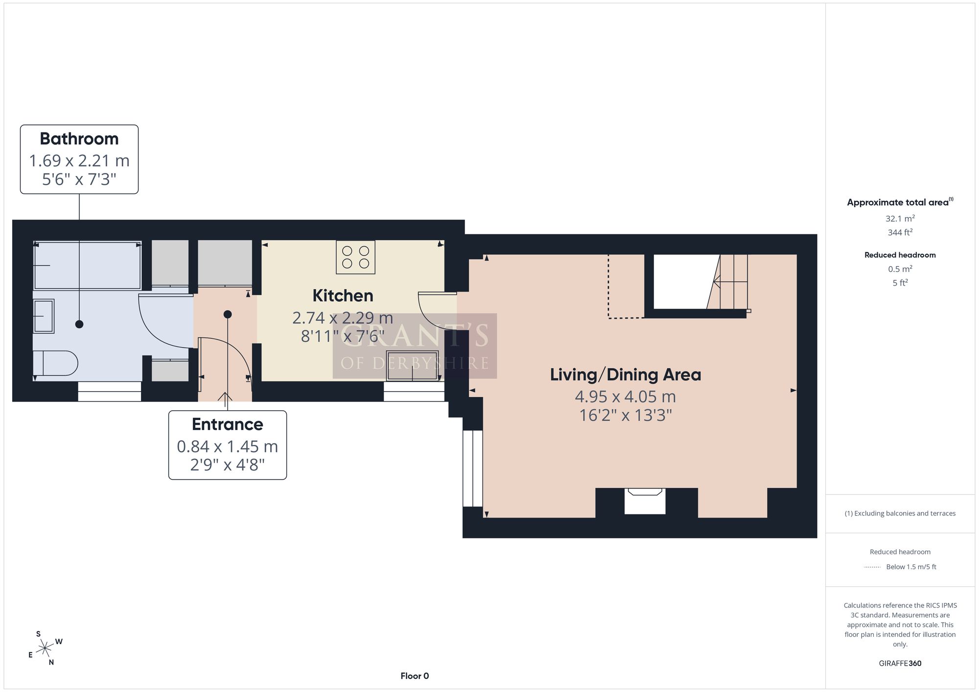 23 New Street, Matlock floorplan