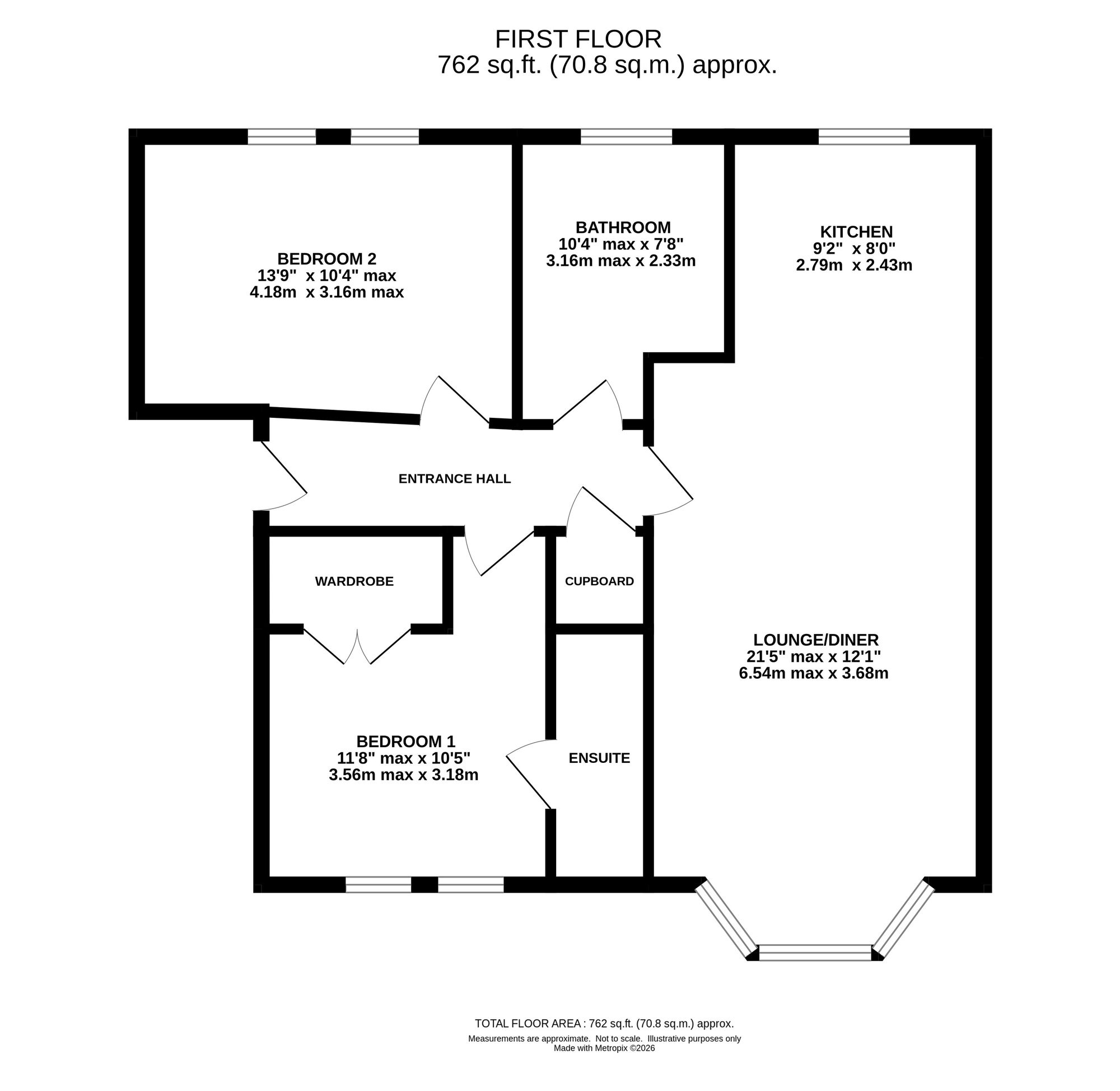 20 Jodrell Drive, Warrington floorplan