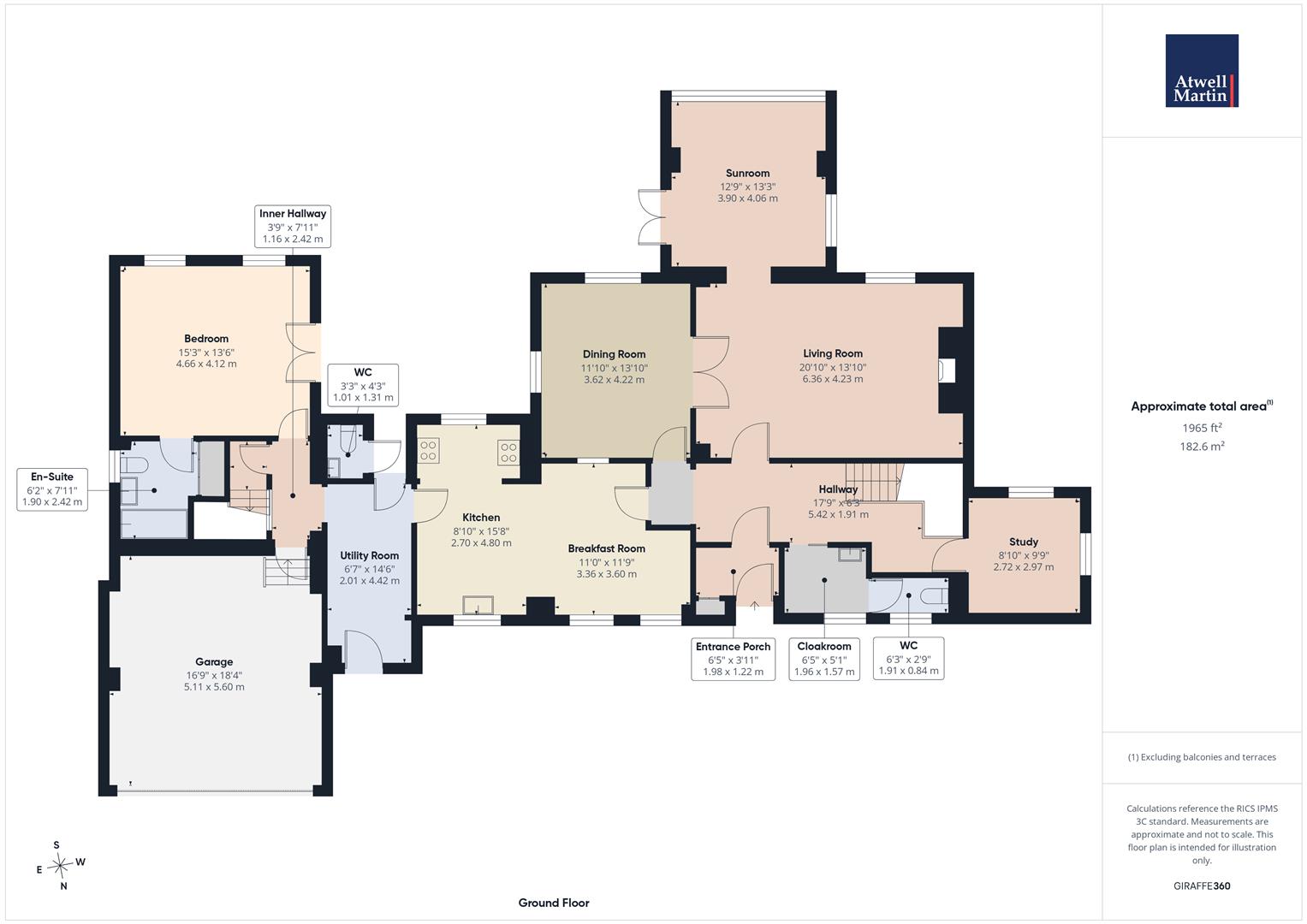 New House, Hartham Park, Corsham floorplan