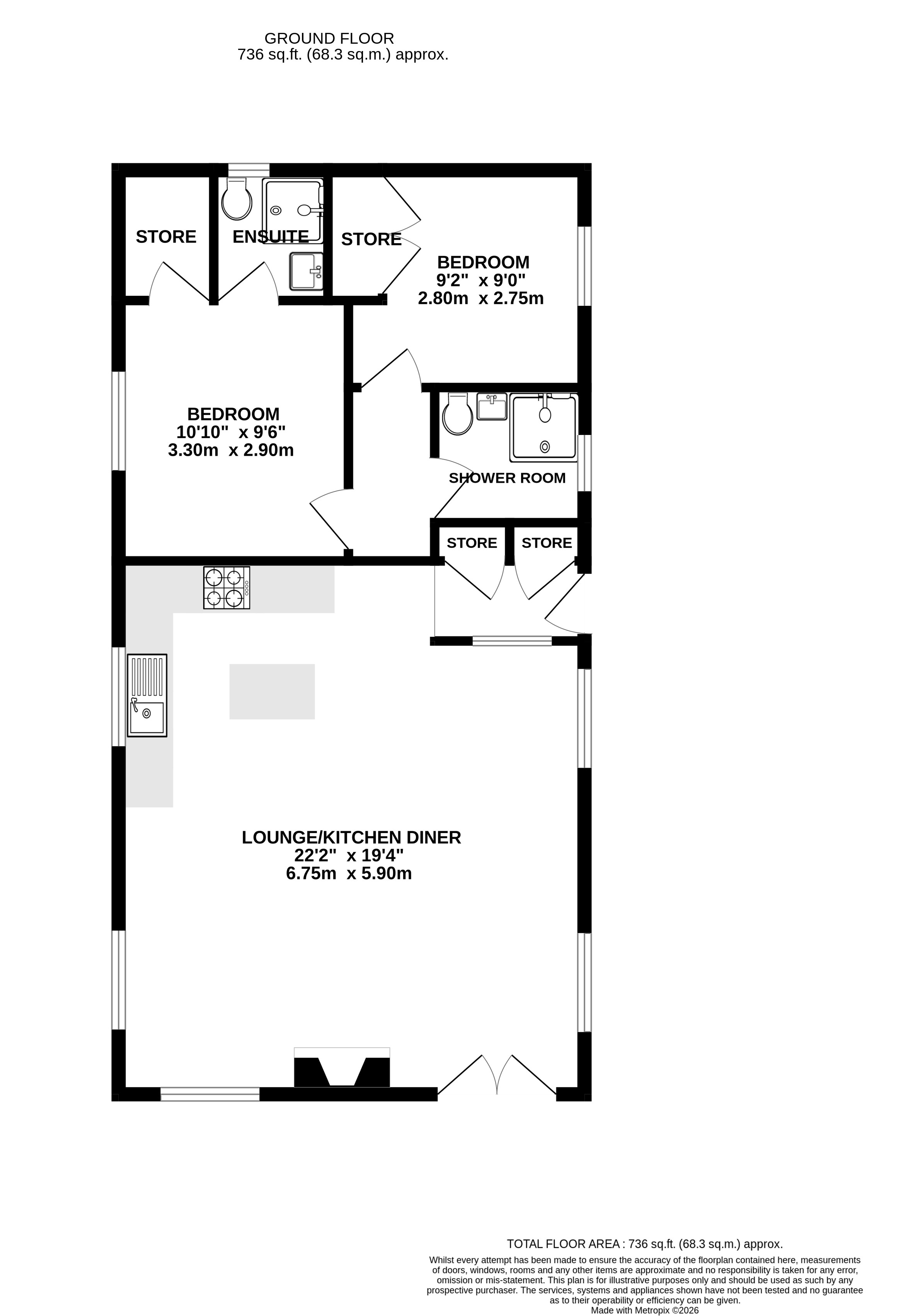 10, Alsop Lane, Whatstandwell floorplan