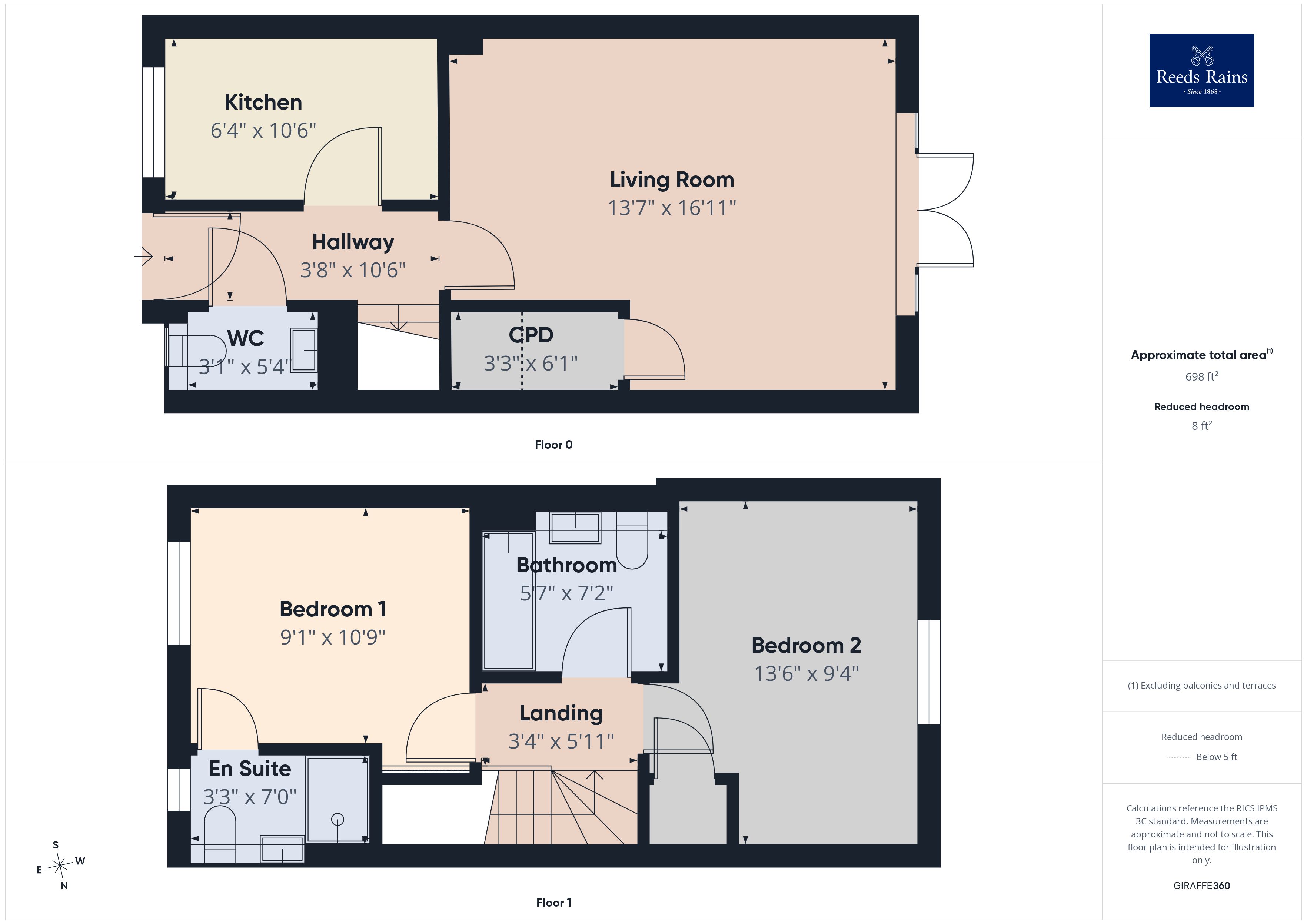 10, Foster Way, Kent floorplan