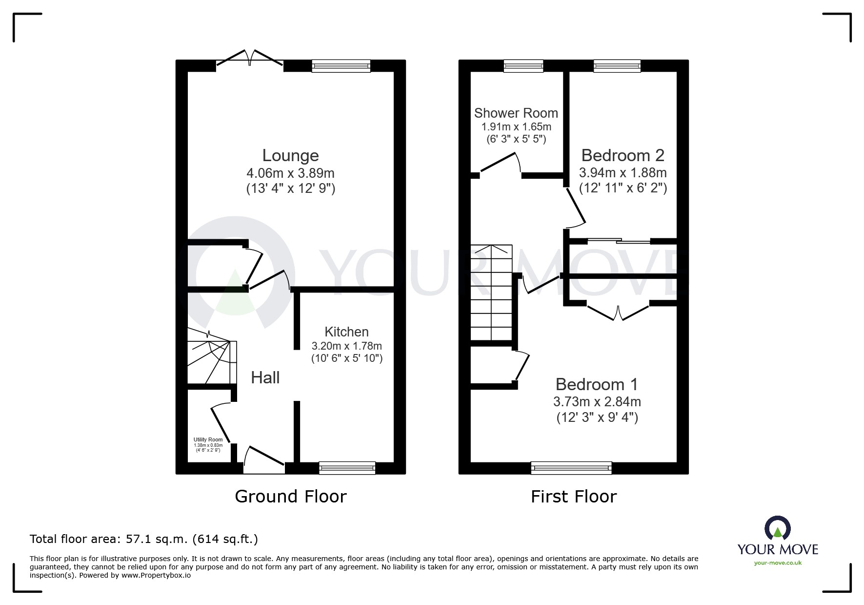 3, Fisher Close, Nottinghamshire floorplan