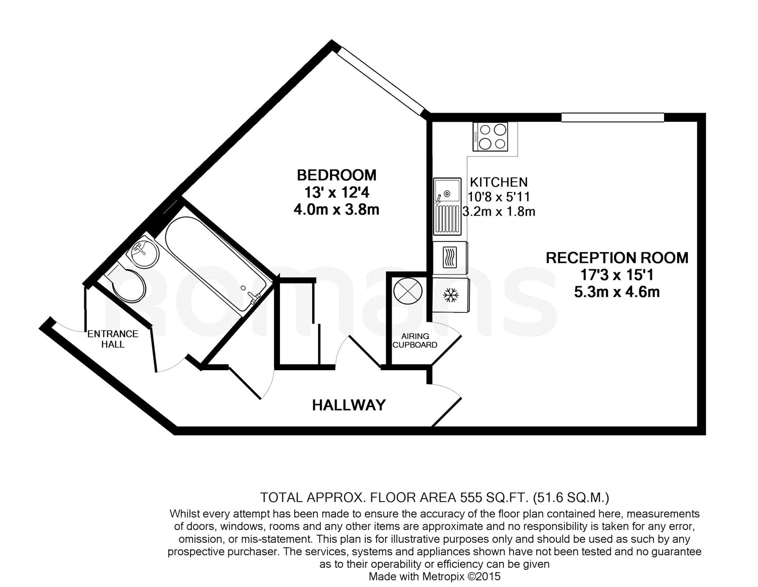 1 Bedrooms Flat for sale in Vulcan House, Wallis Square, Farnborough GU14