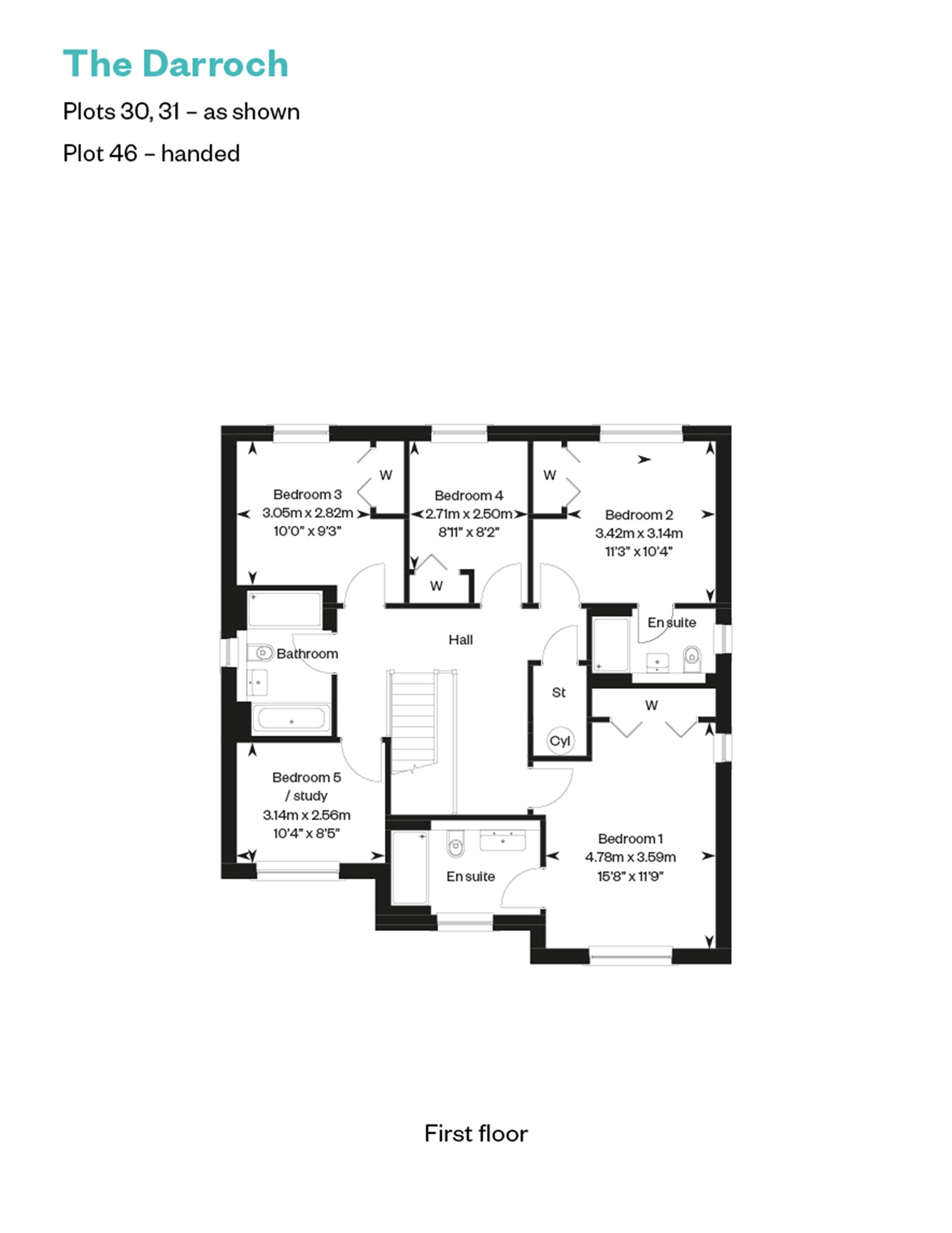 "Darroch" at Friars Croft Road, South Queensferry EH30, 5 bedroom