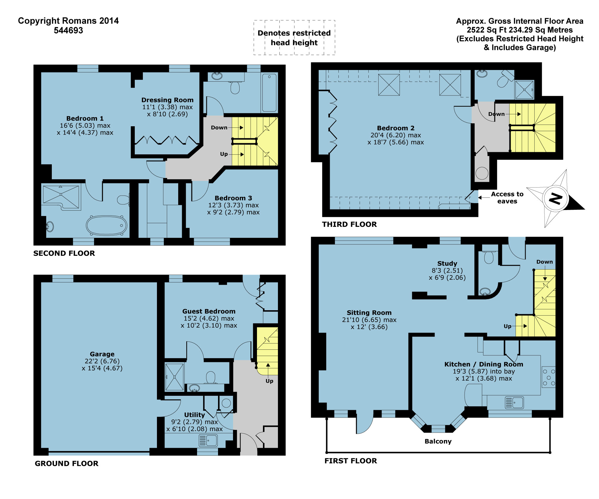 4 Bedrooms Town house to rent in London Road, Sunninghill, Ascot SL5
