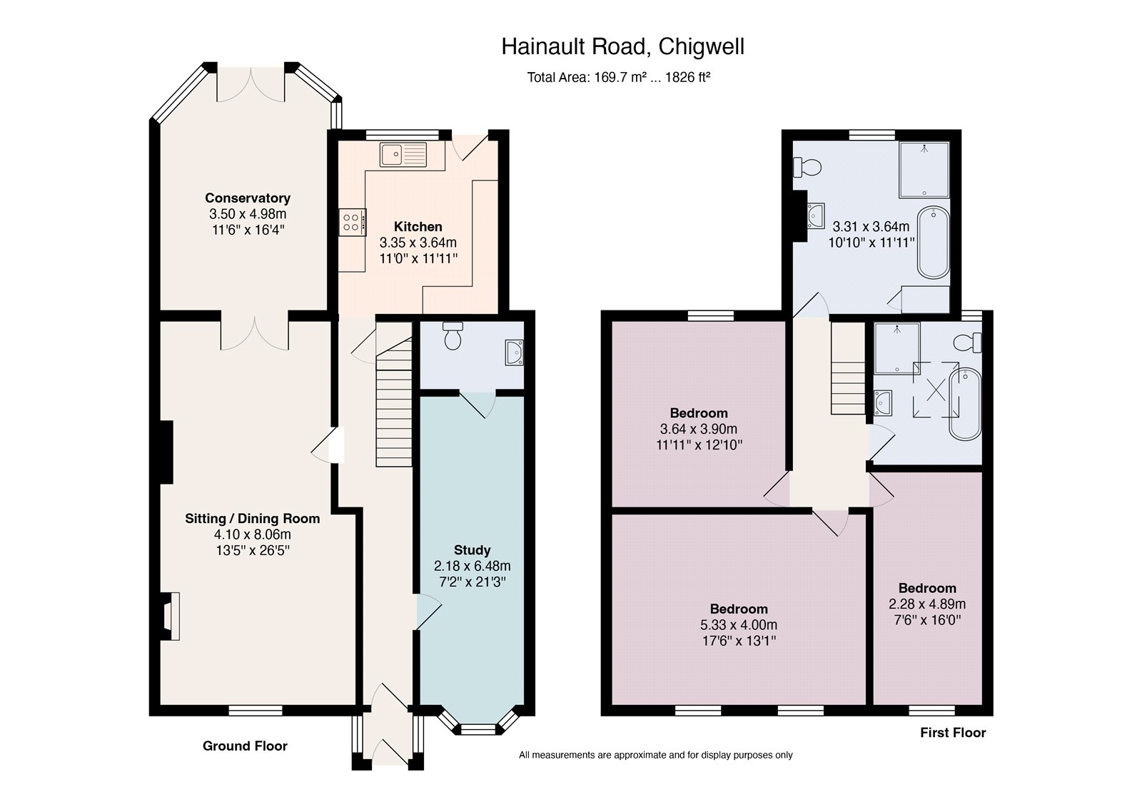 76, Hainault Road, Essex floorplan