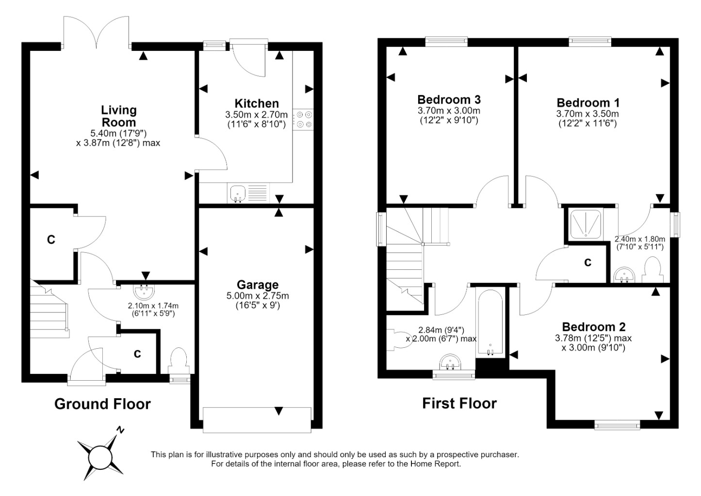 24, Bellwood Place, Penicuik floorplan