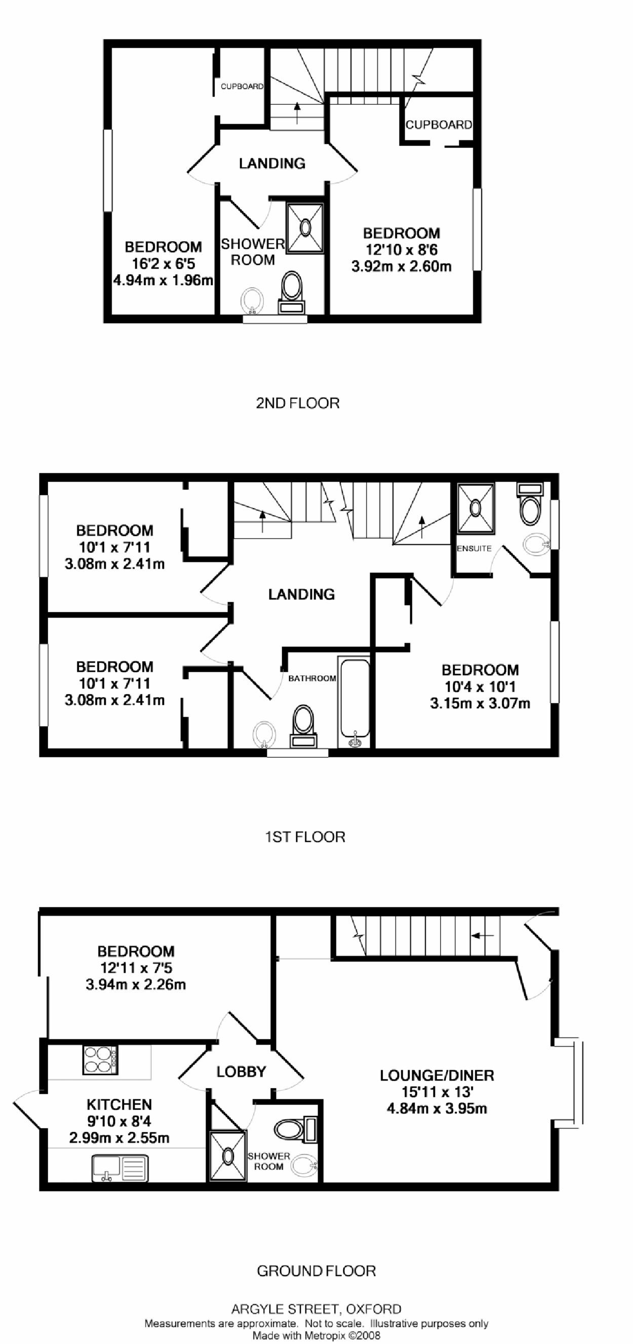 Argyle Street, Oxford floorplan