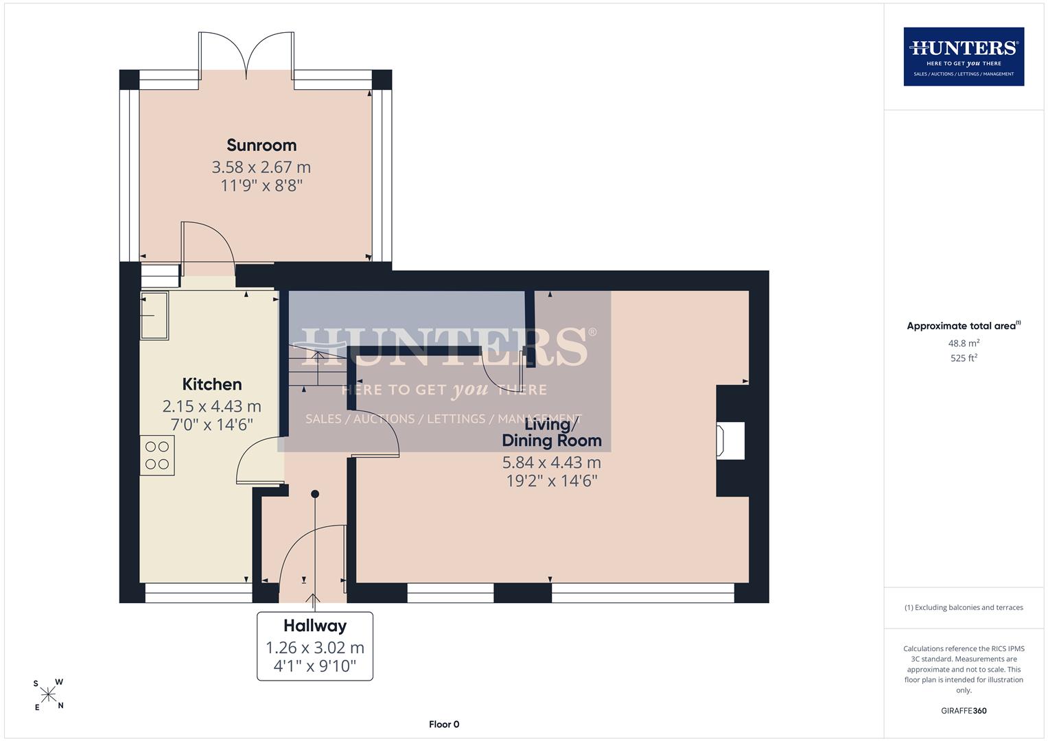 19, Thirkeld Place,, Sunderland floorplan