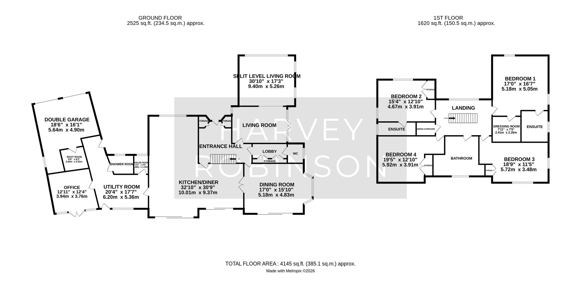 3 Kestrel Court, St. Ives floorplan