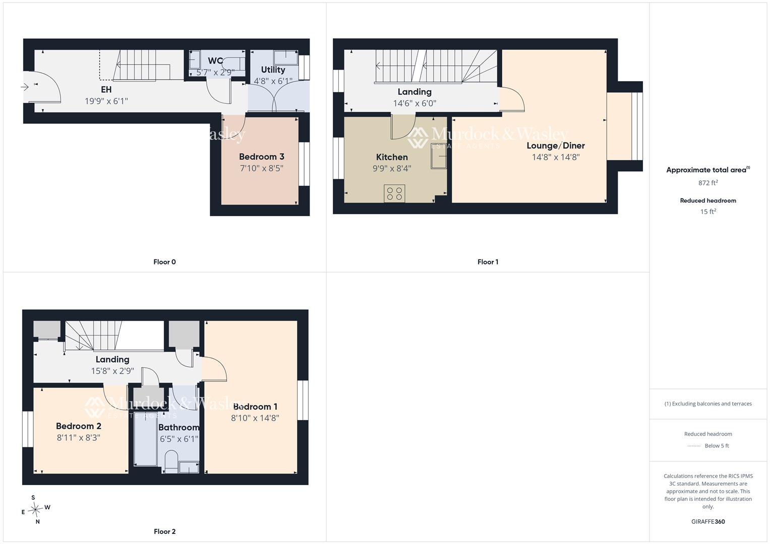 19, Minstrel Way, Gloucester floorplan