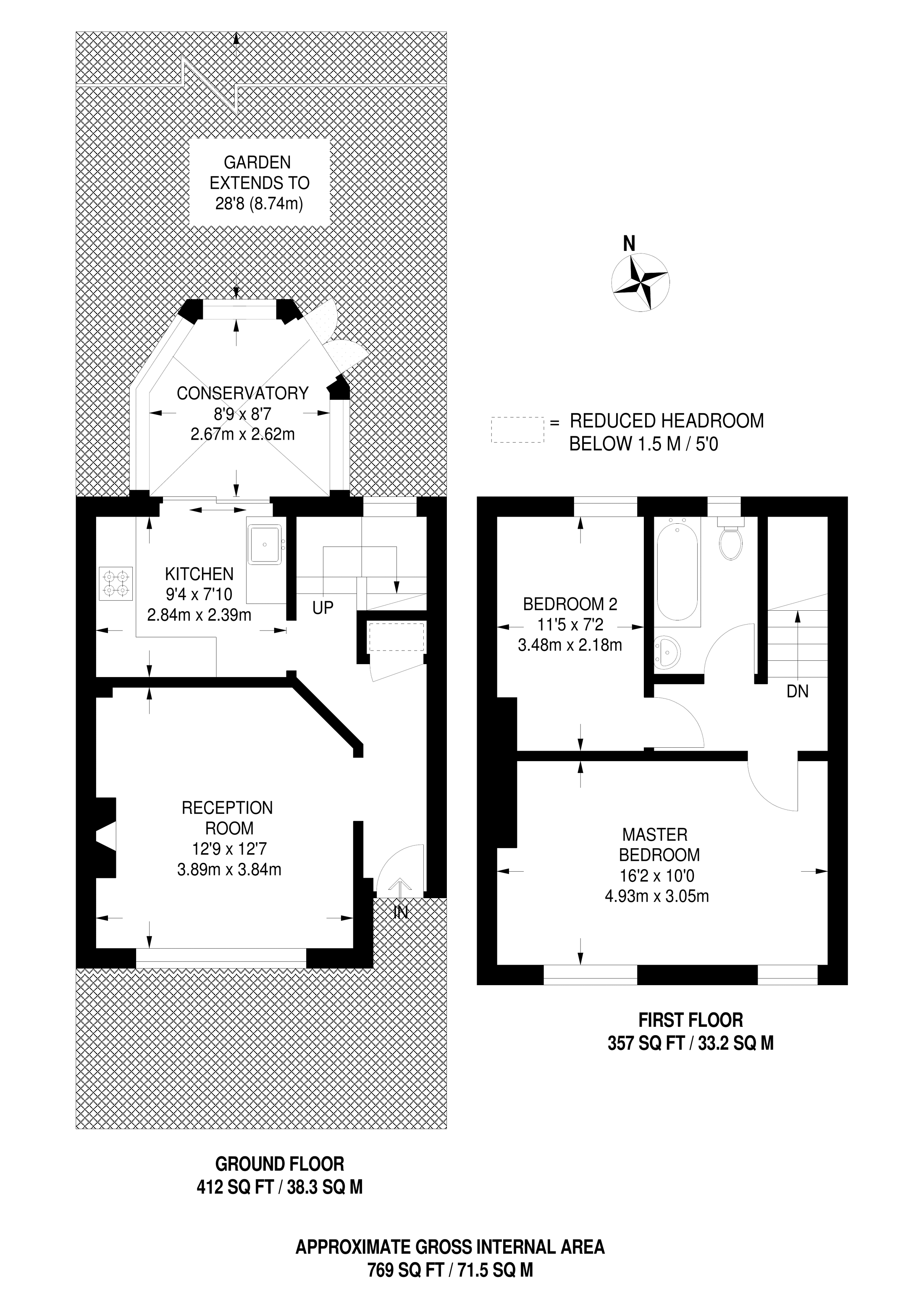 2 Bedrooms Terraced house for sale in Rangefield Road, Bromley BR1