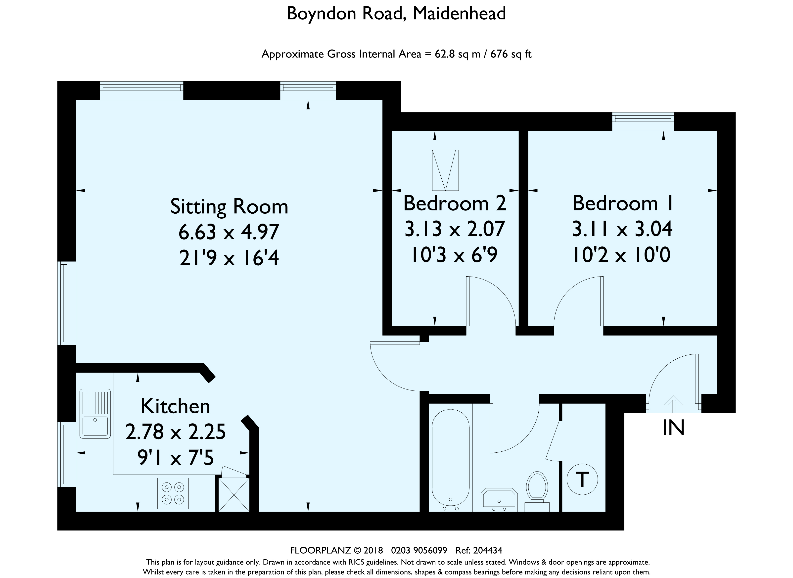 2 Bedrooms Flat to rent in Lancastria Mews, Boyndon Road, Maidenhead SL6