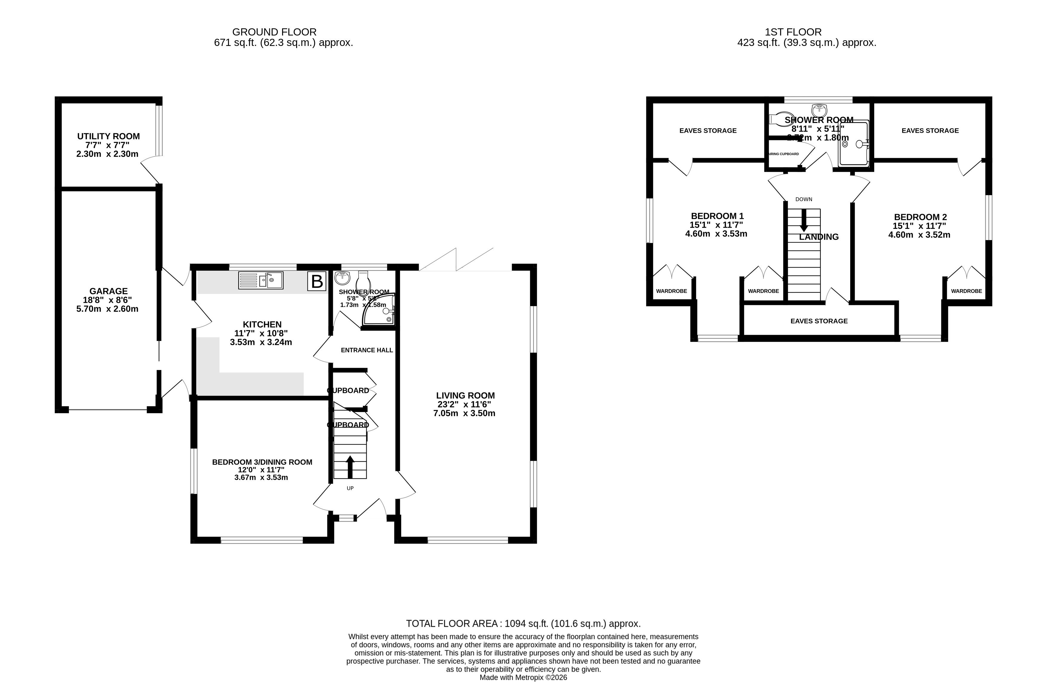 43, North Street, Lymington floorplan