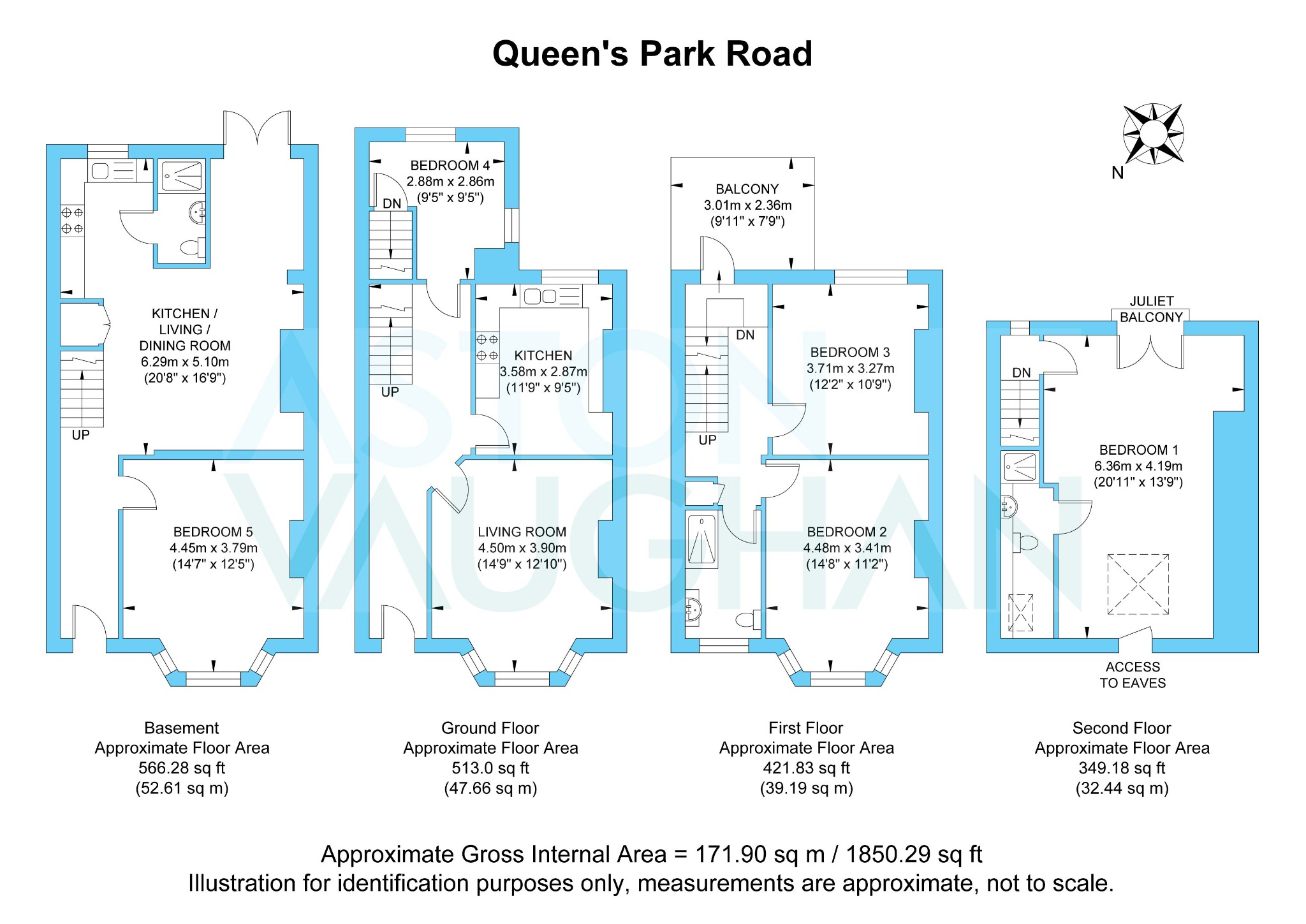 166, Queens Park Road, Brighton floorplan